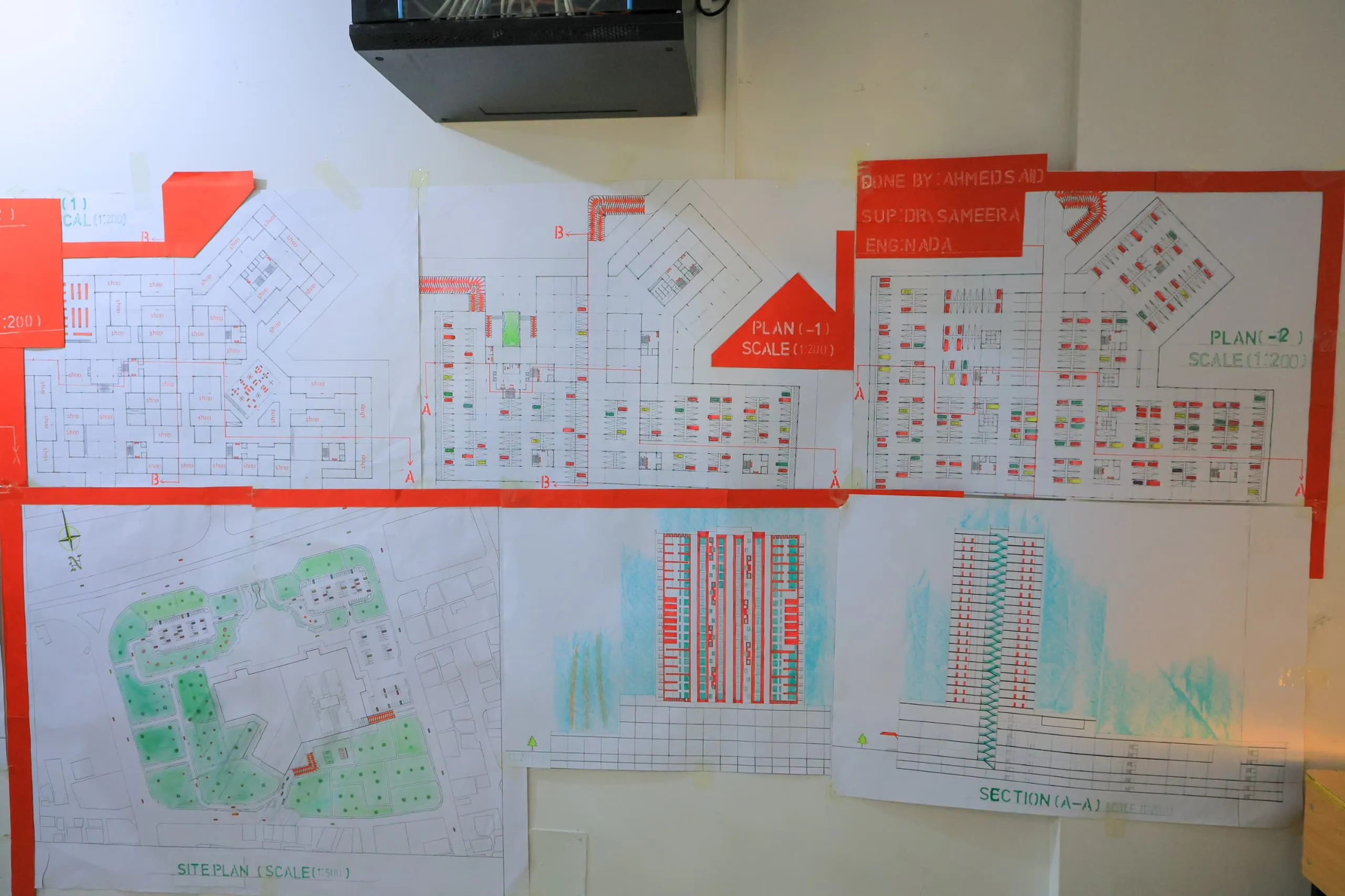 Second-year architecture students present their creative visions in "Architectural Design 2" projects.