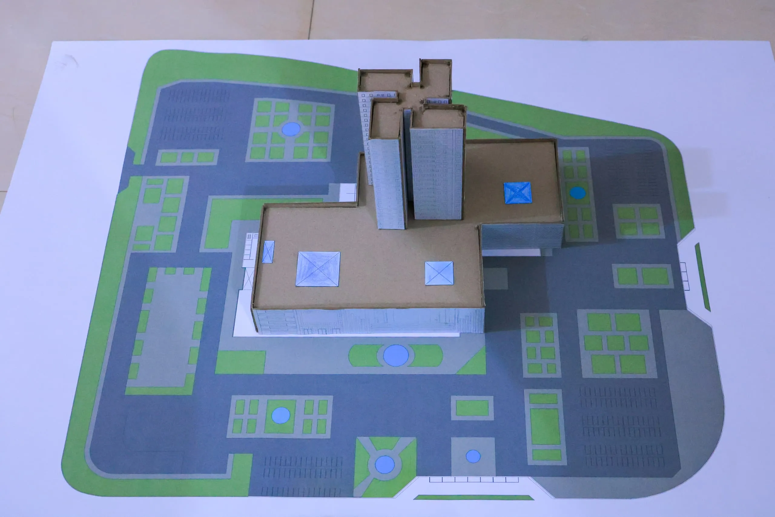 Second-year architecture students present their creative visions in "Architectural Design 2" projects.