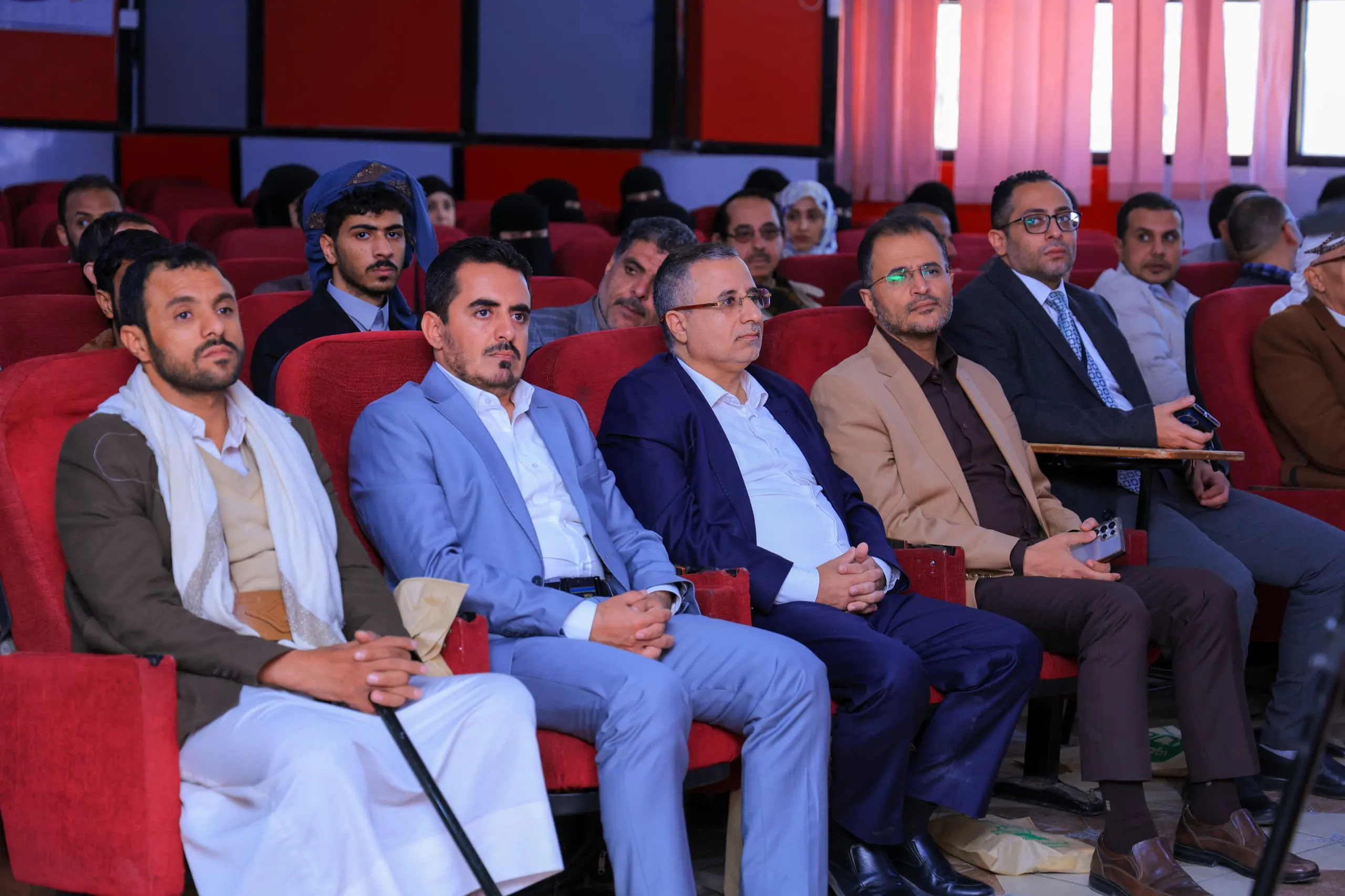 A closing speech and tribute event was held at the Emirates International University to commemorate the annual Martyr