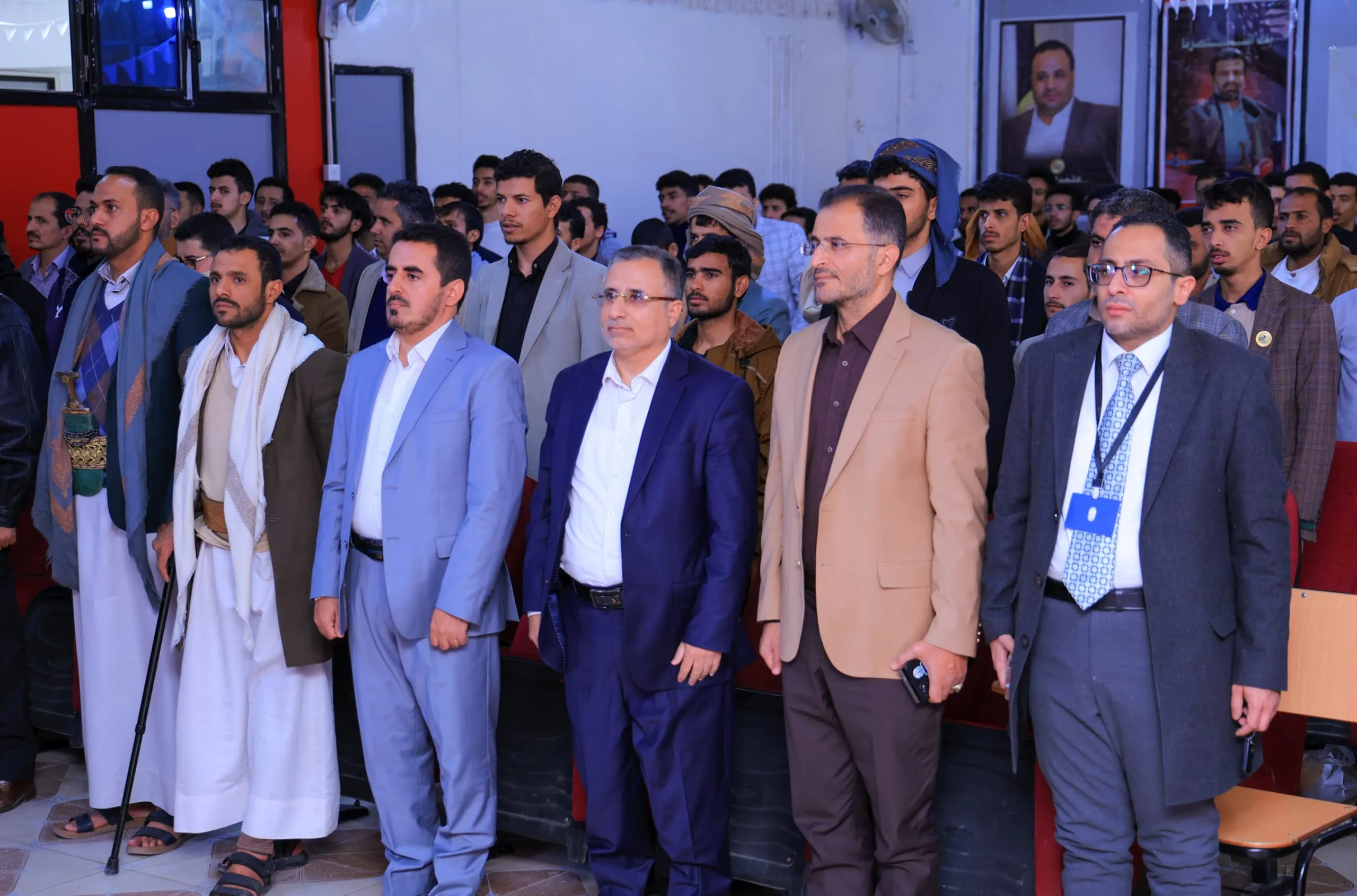 A closing speech and tribute event was held at the Emirates International University to commemorate the annual Martyr