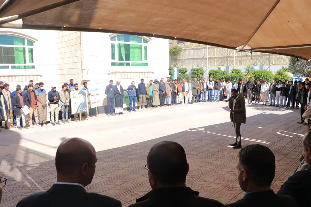 The UAE University organizes a solidarity stand with the Palestinian people under the slogan "Our position is firm... and the mobilization continues."
