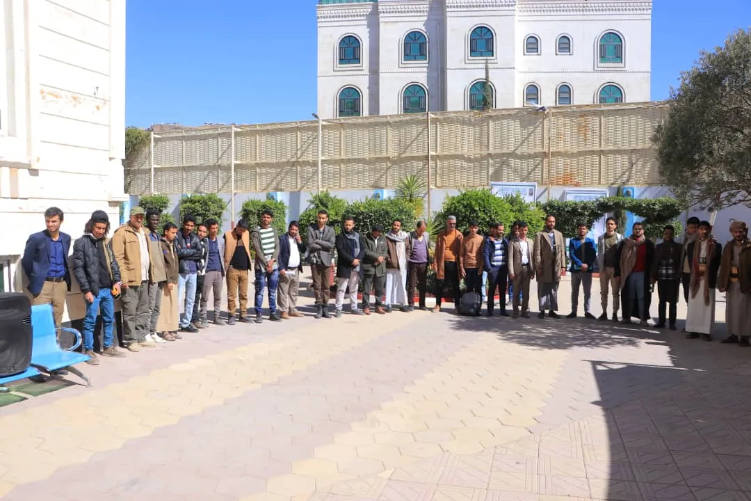 The Emirates International University organizes a massive rally under the slogan "Liberation is our choice... and the occupier will be gone."