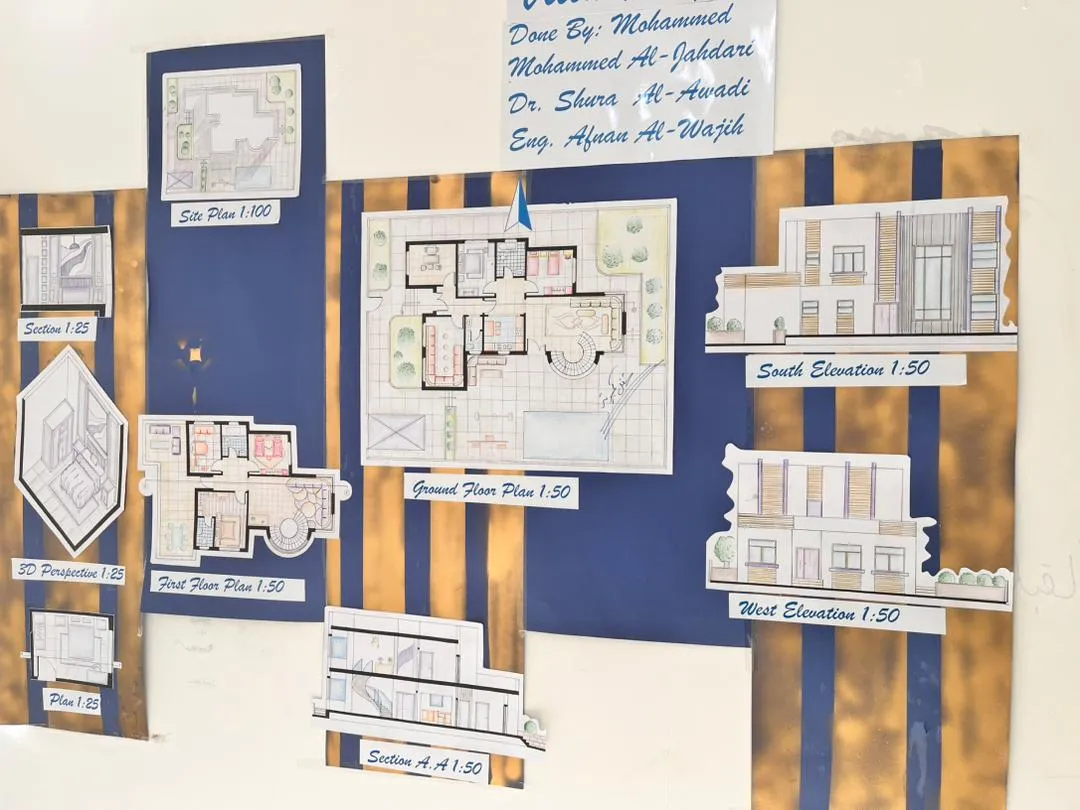 Beginnings that reveal talent: Interior design students