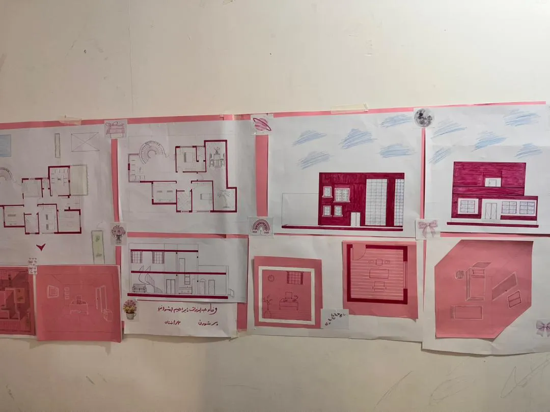 Beginnings that reveal talent: Interior design students