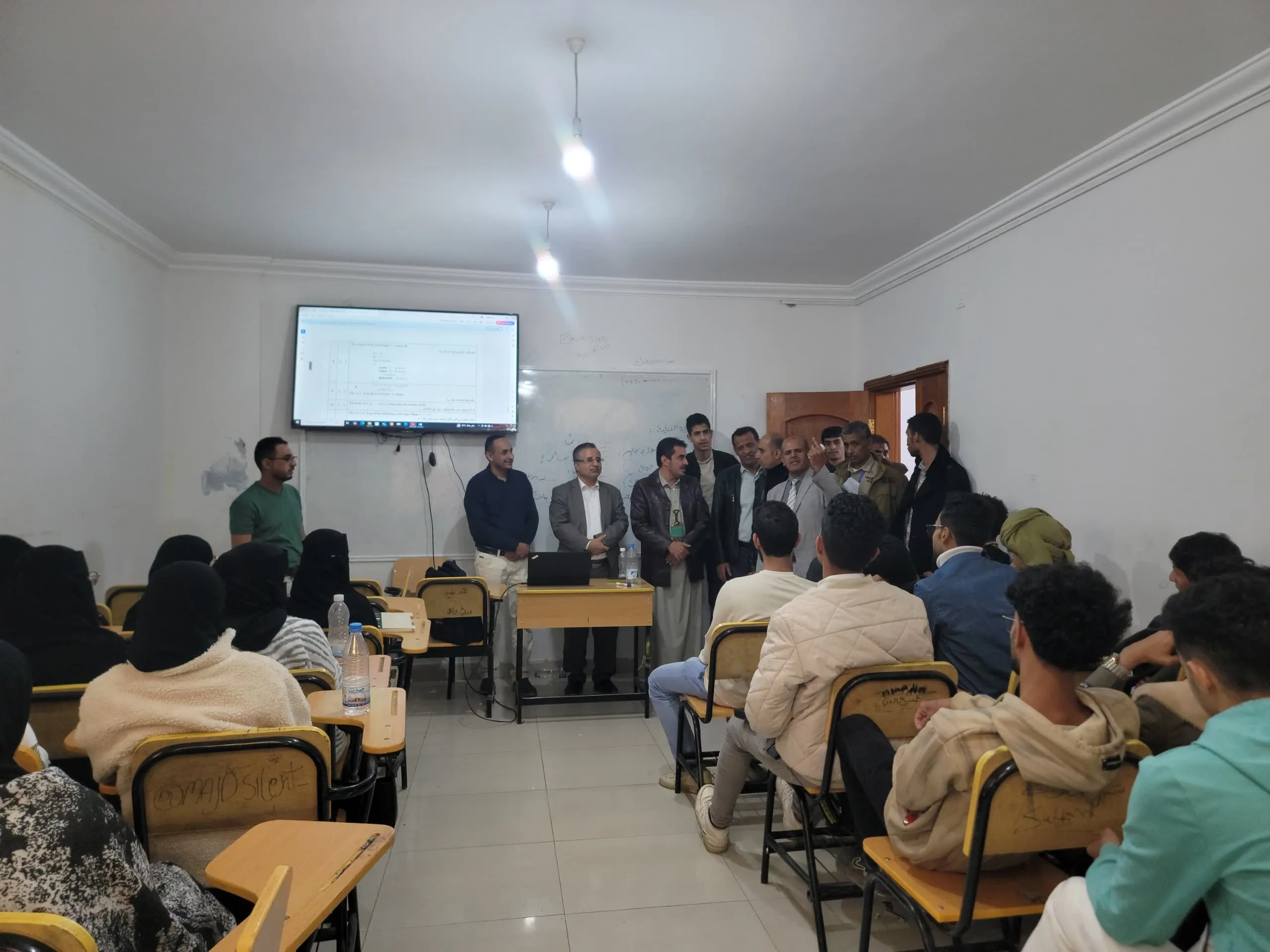 A renewed academic start: Launching the second semester for first-year students in the Colleges of Engineering and Administrative and Financial Sciences