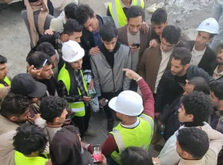 The site supervision course for several engineering disciplines at the UAE University has concluded.