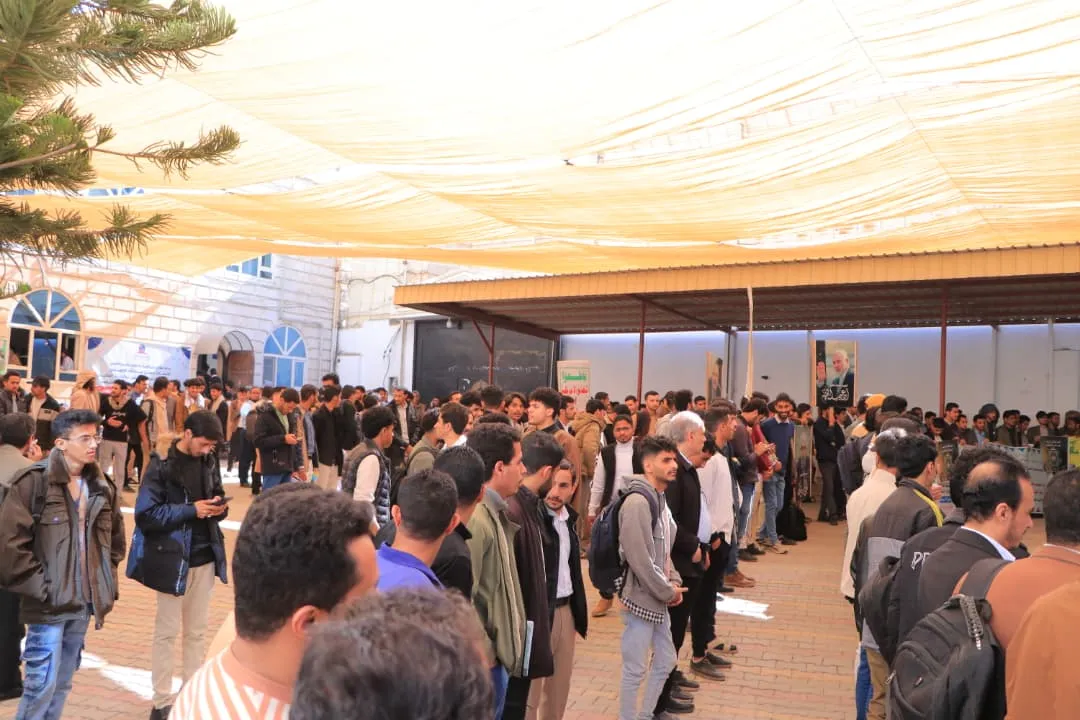 The Emirates International University organizes a massive rally to condemn and denounce the American insult to the Holy Quran