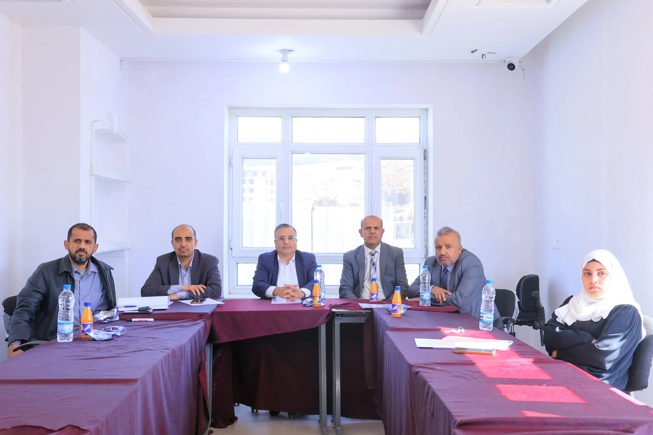 Discussion of graduation project plans for students from the Information Security Department within the framework of digital transformation trends