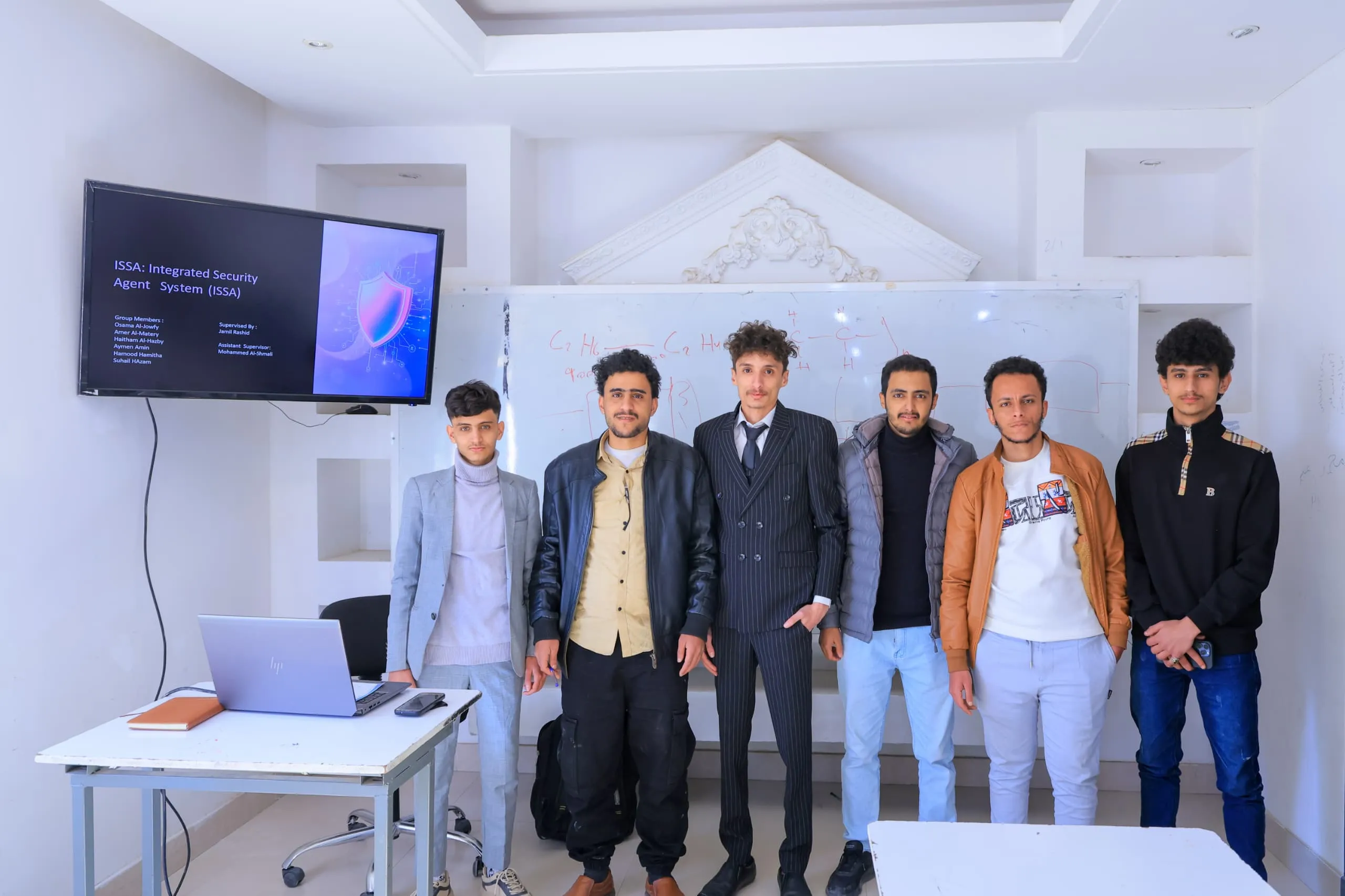 Discussion of graduation project plans for students from the Information Security Department within the framework of digital transformation trends