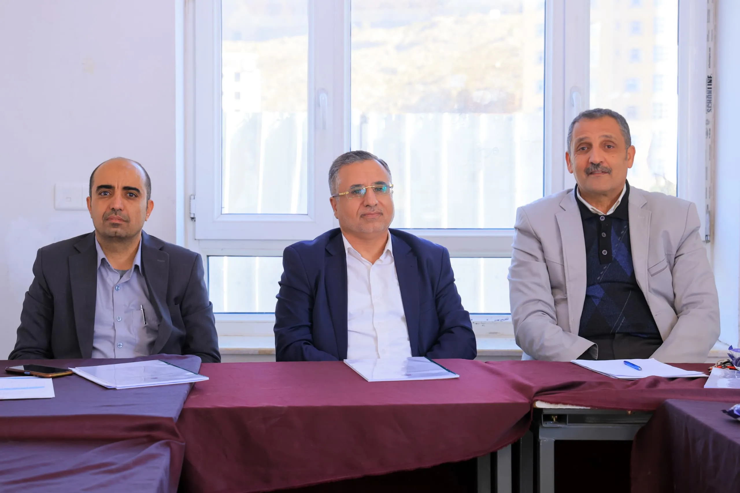 Discussion of graduation project plans for students from the Information Security Department within the framework of digital transformation trends