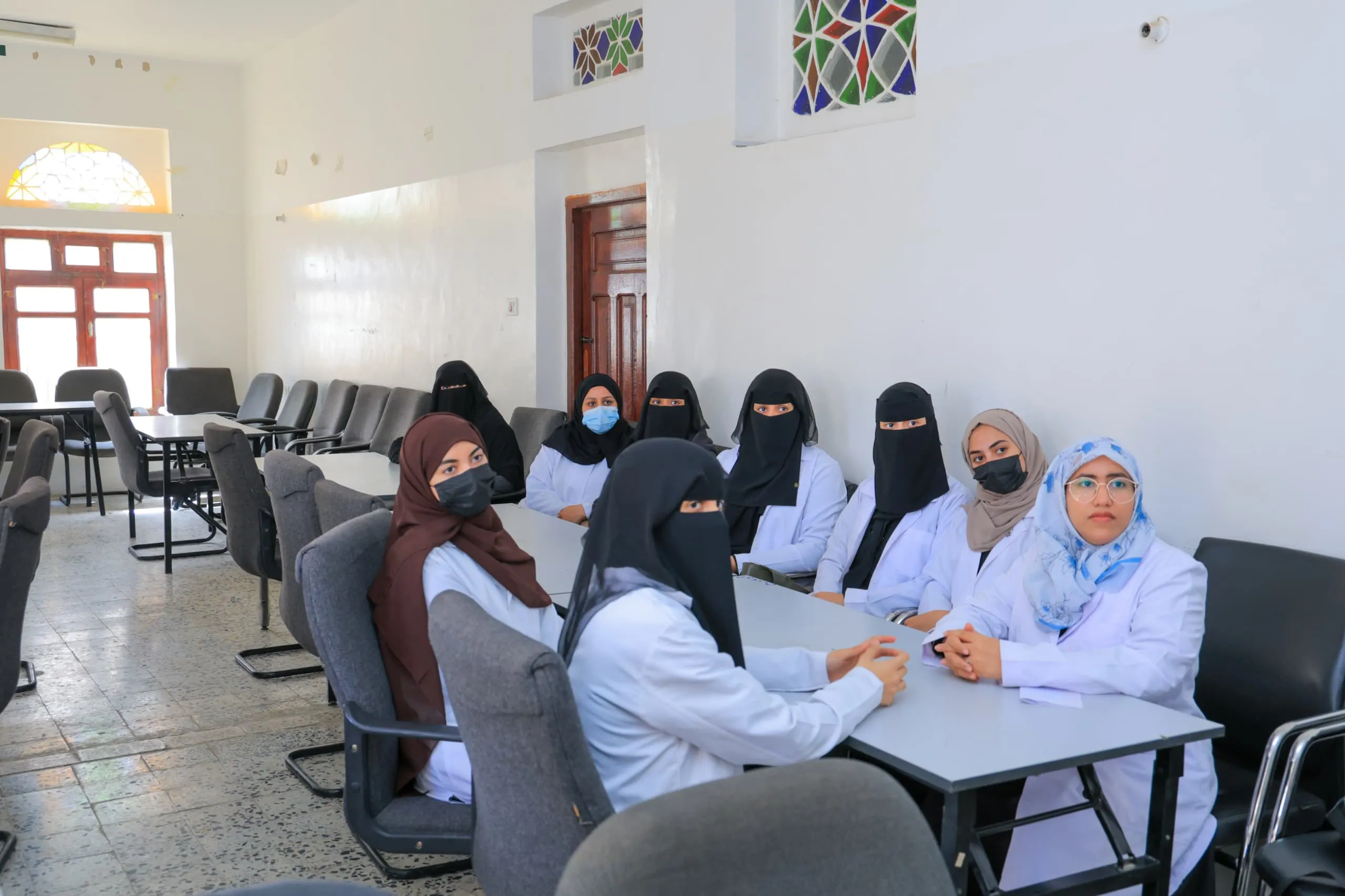 A specialized training course to promote awareness of early diagnosis of autism spectrum disorder, in partnership between Ibni Autism Center and the United Arab Emirates University.