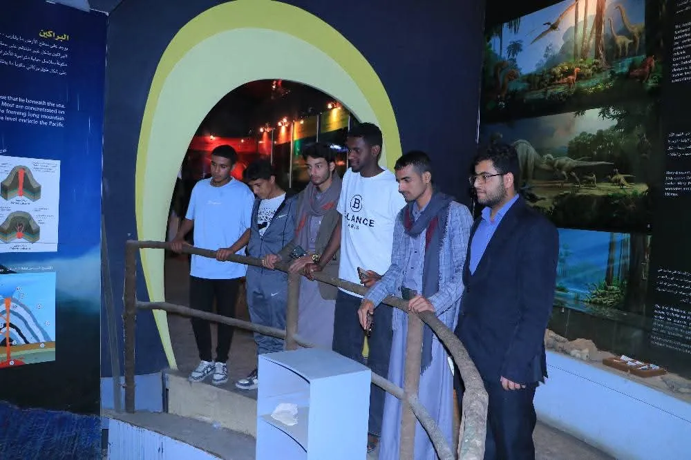 A high-quality field visit for first-year petroleum and gas engineering students to the Yemeni Geological Museum to enhance their practical and theoretical knowledge.