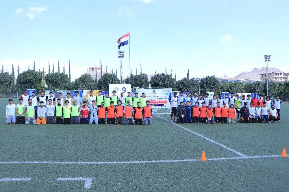 The Ramadan football league between university colleges was launched in a uniquely enthusiastic atmosphere.