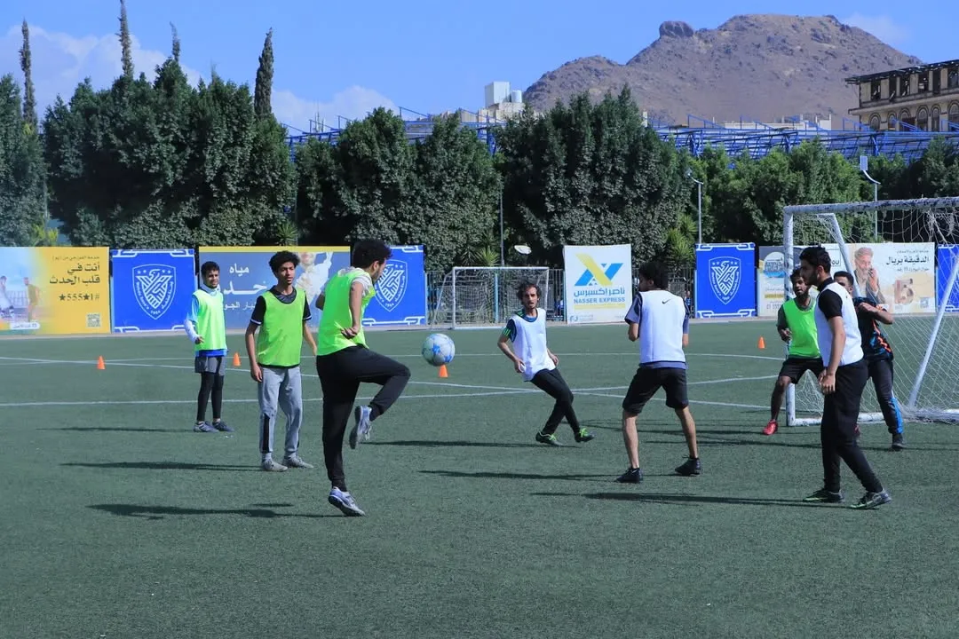 Intense competition in the second leg matches of the Ramadan Football League between university colleges