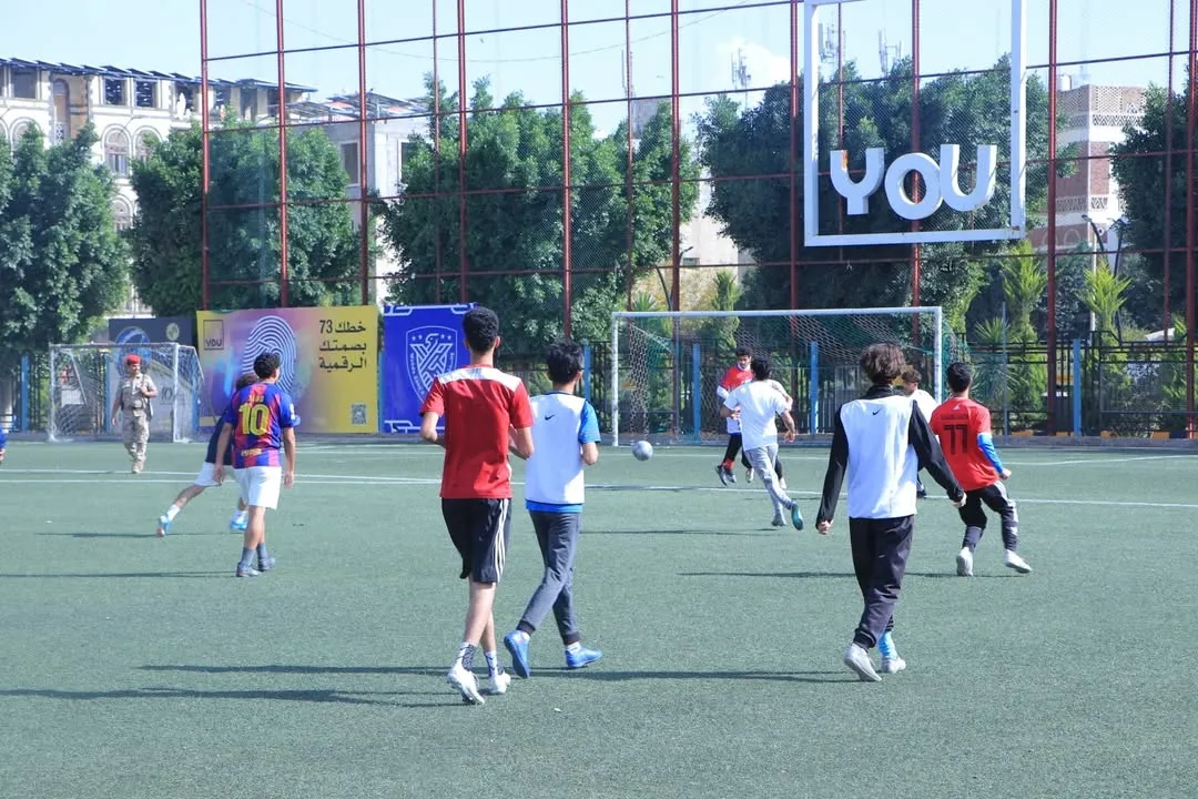 Intense competition in the second leg matches of the Ramadan Football League between university colleges
