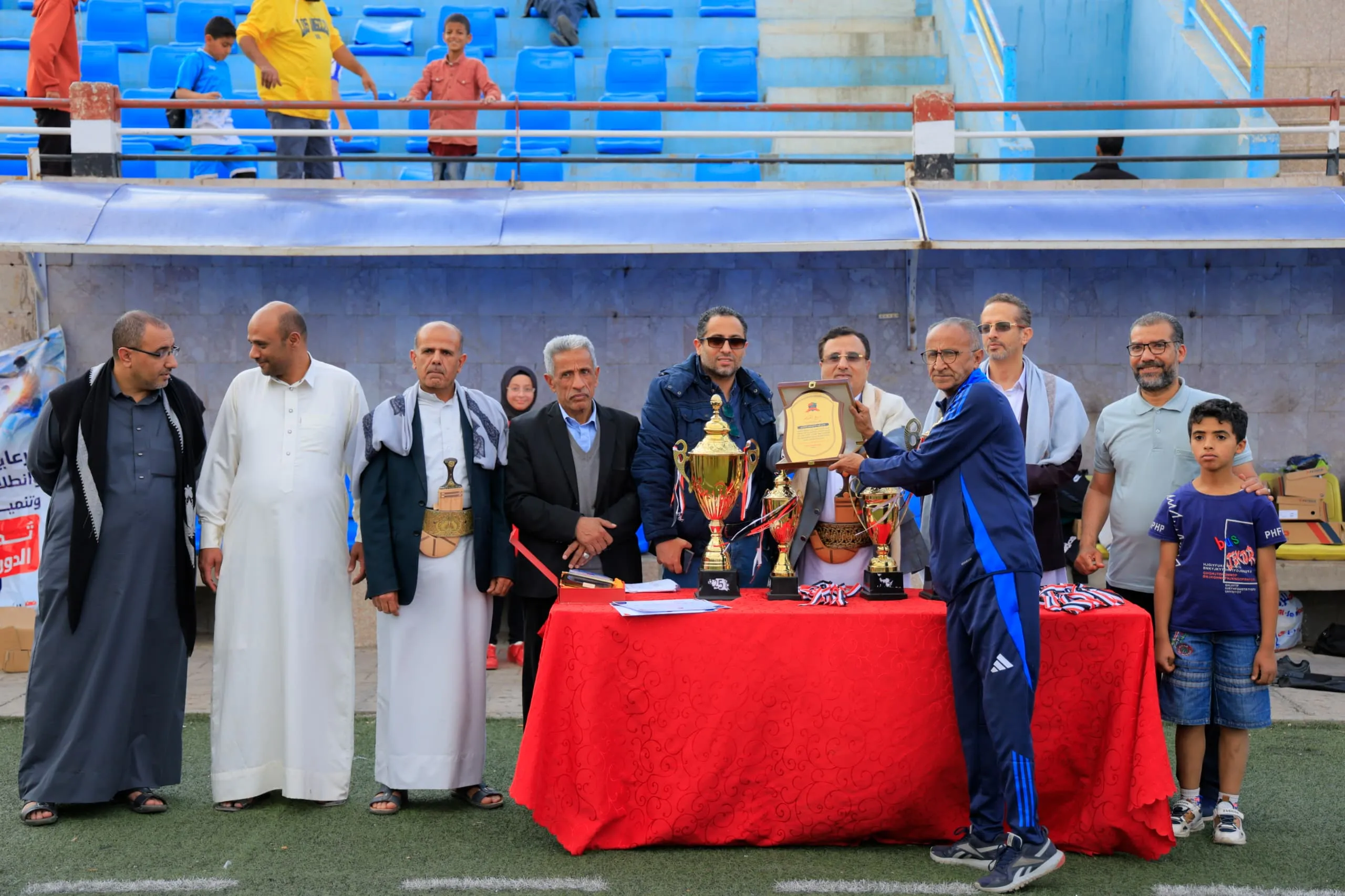 إختتام بطولة الدوري الرمضاني لكرة القدم بين كليات الجامعة بتتويج قسم العلوم المالية والمصرفية بطلاً للبطولة