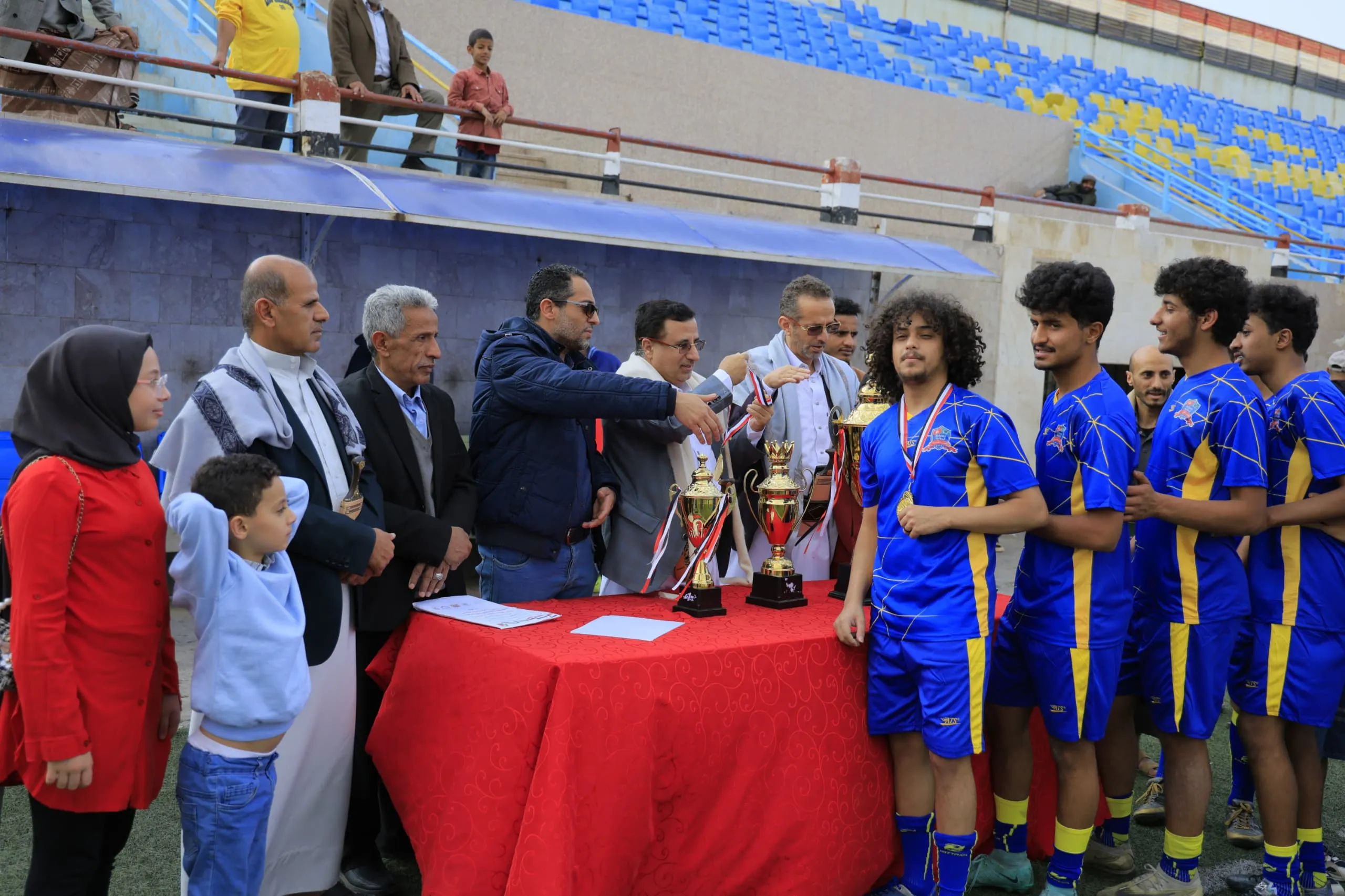 إختتام بطولة الدوري الرمضاني لكرة القدم بين كليات الجامعة بتتويج قسم العلوم المالية والمصرفية بطلاً للبطولة