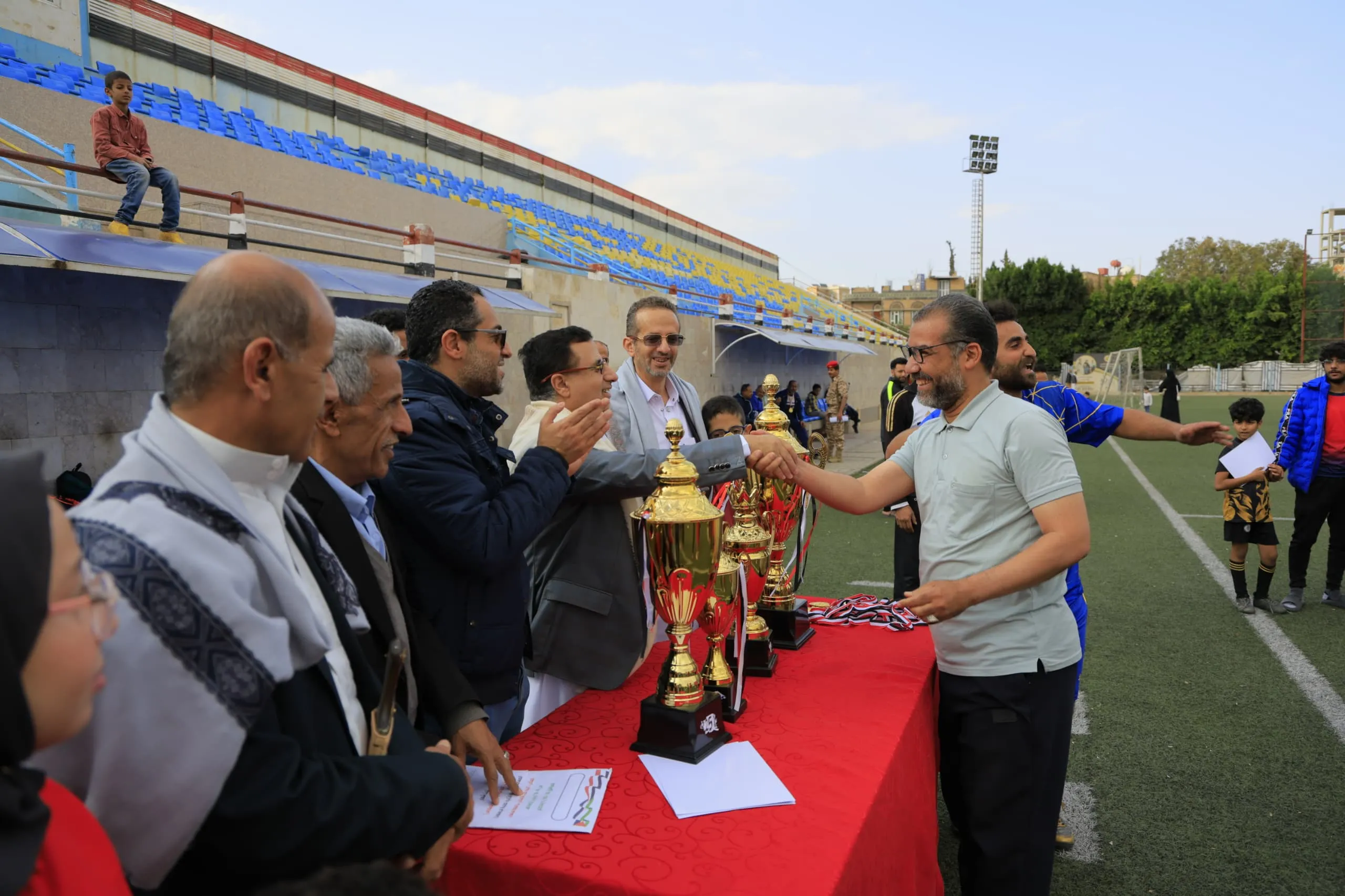 إختتام بطولة الدوري الرمضاني لكرة القدم بين كليات الجامعة بتتويج قسم العلوم المالية والمصرفية بطلاً للبطولة