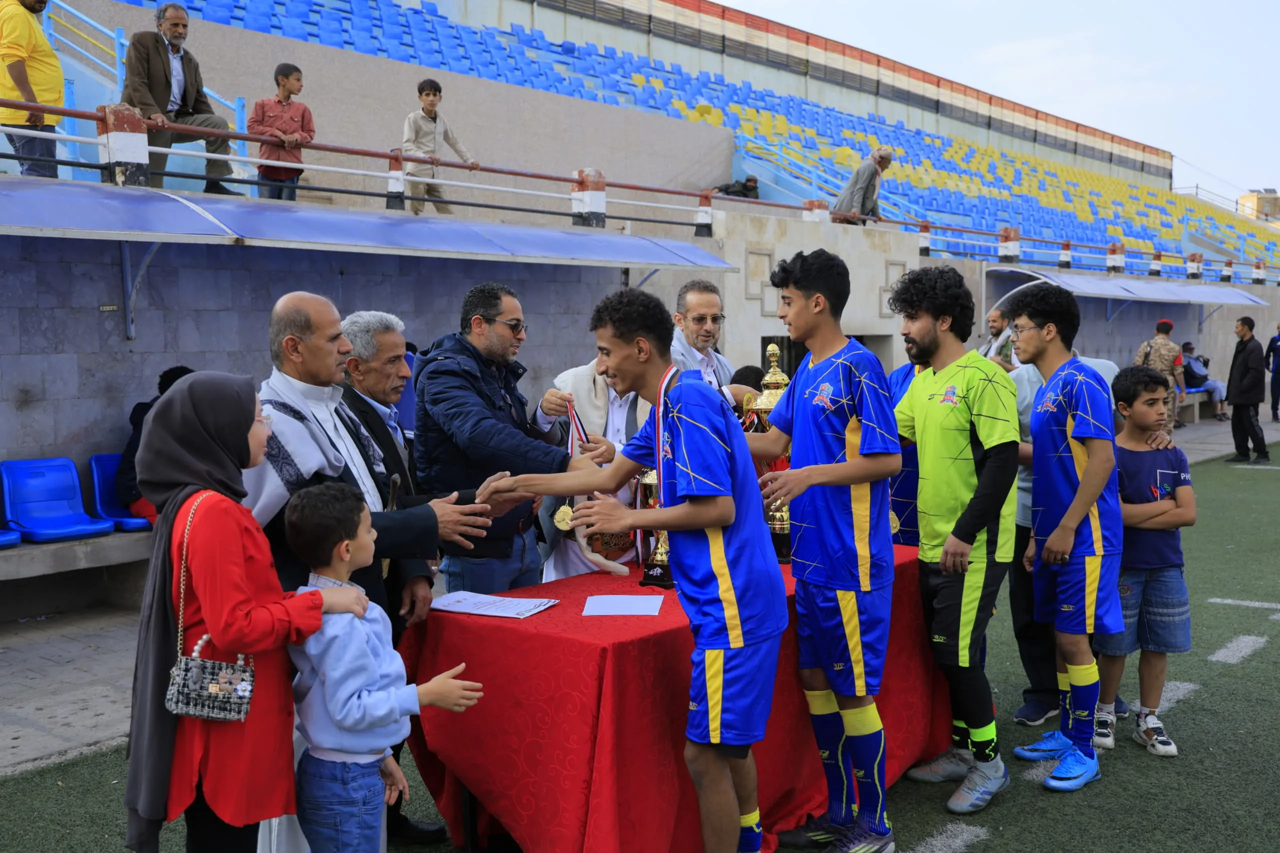 إختتام بطولة الدوري الرمضاني لكرة القدم بين كليات الجامعة بتتويج قسم العلوم المالية والمصرفية بطلاً للبطولة