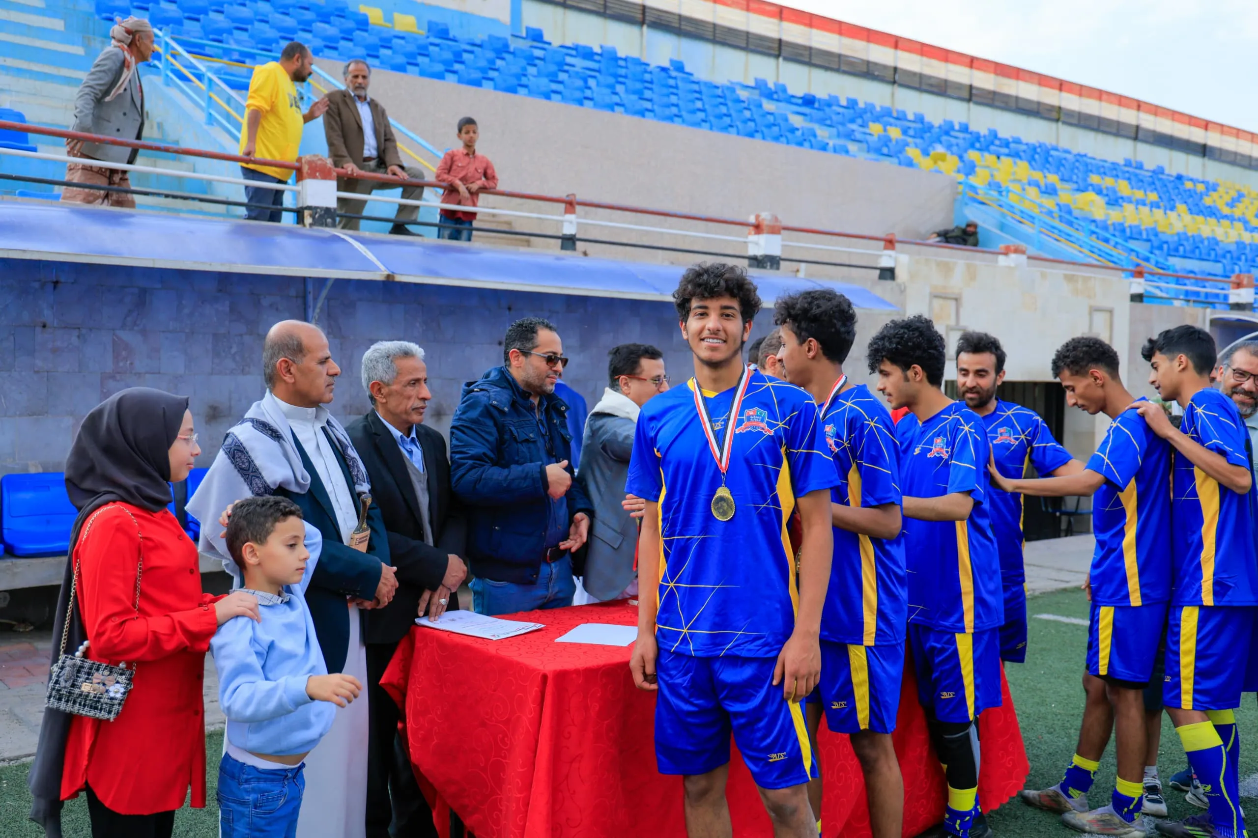 إختتام بطولة الدوري الرمضاني لكرة القدم بين كليات الجامعة بتتويج قسم العلوم المالية والمصرفية بطلاً للبطولة