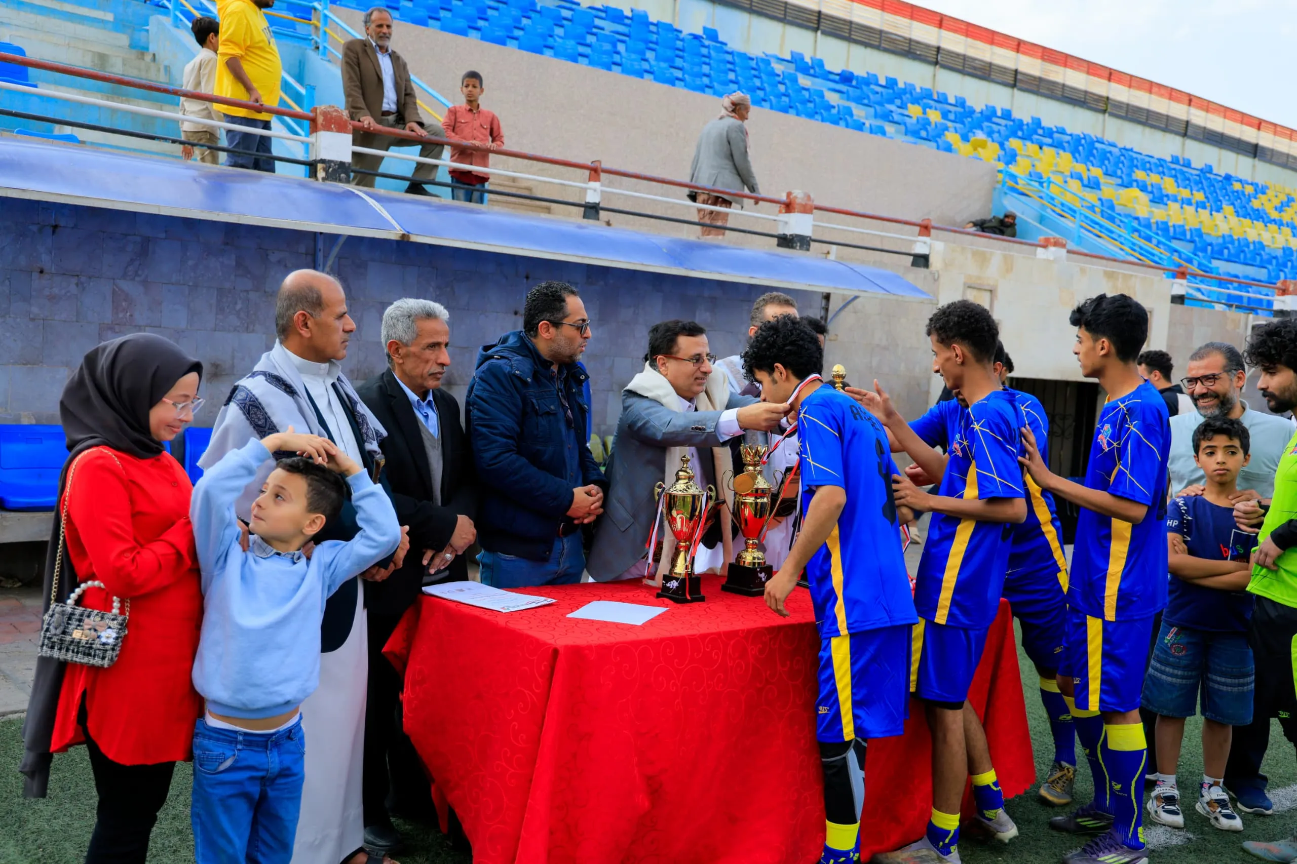 إختتام بطولة الدوري الرمضاني لكرة القدم بين كليات الجامعة بتتويج قسم العلوم المالية والمصرفية بطلاً للبطولة