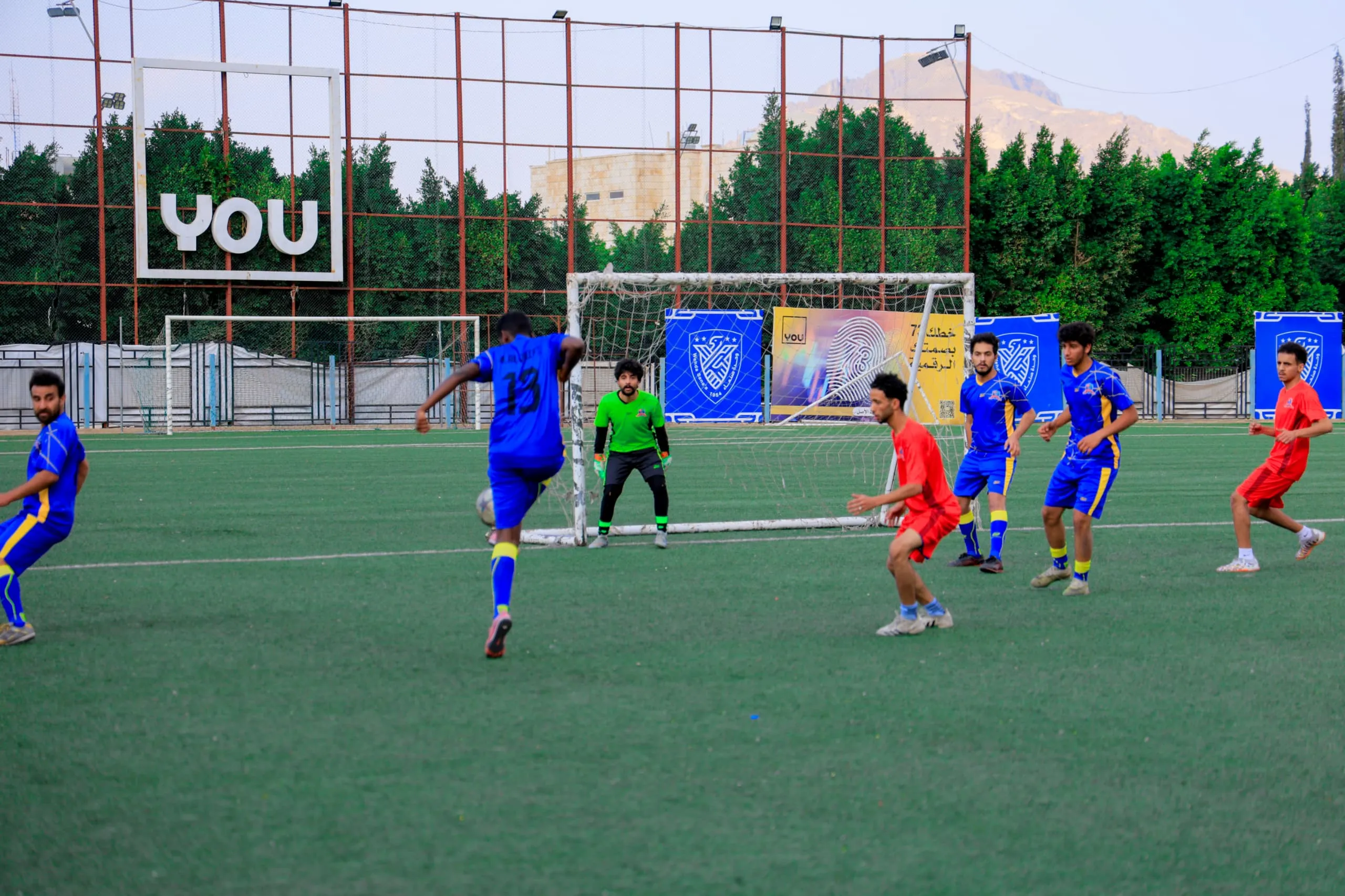 إختتام بطولة الدوري الرمضاني لكرة القدم بين كليات الجامعة بتتويج قسم العلوم المالية والمصرفية بطلاً للبطولة