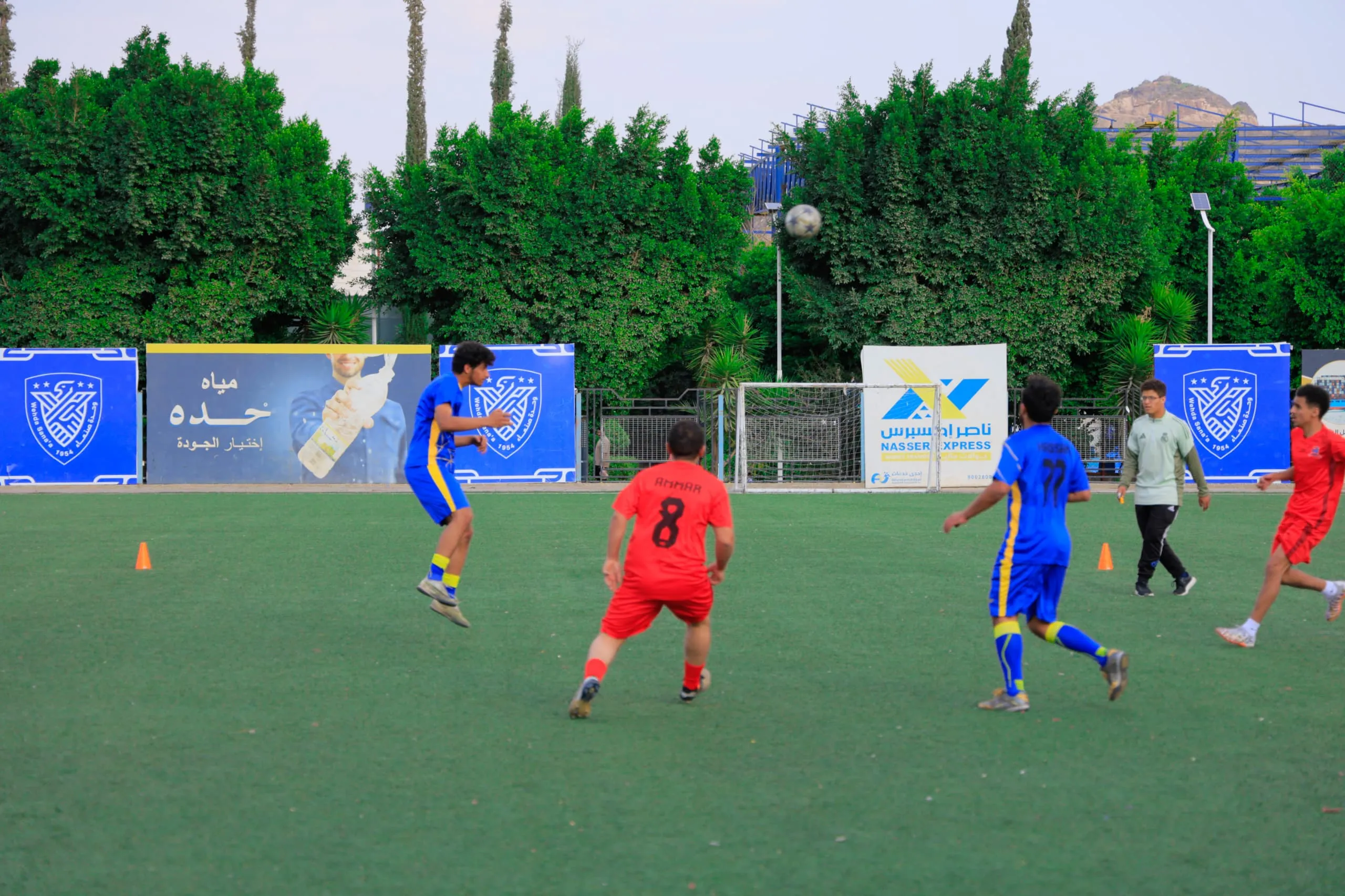 إختتام بطولة الدوري الرمضاني لكرة القدم بين كليات الجامعة بتتويج قسم العلوم المالية والمصرفية بطلاً للبطولة