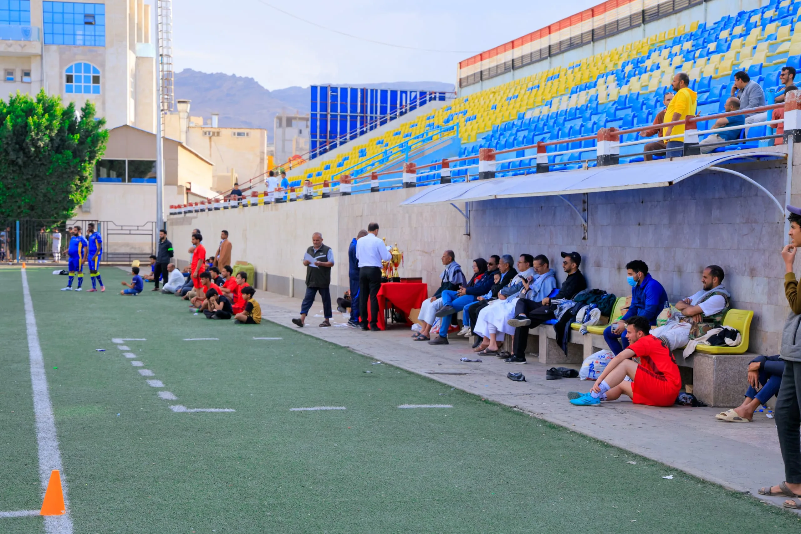 إختتام بطولة الدوري الرمضاني لكرة القدم بين كليات الجامعة بتتويج قسم العلوم المالية والمصرفية بطلاً للبطولة