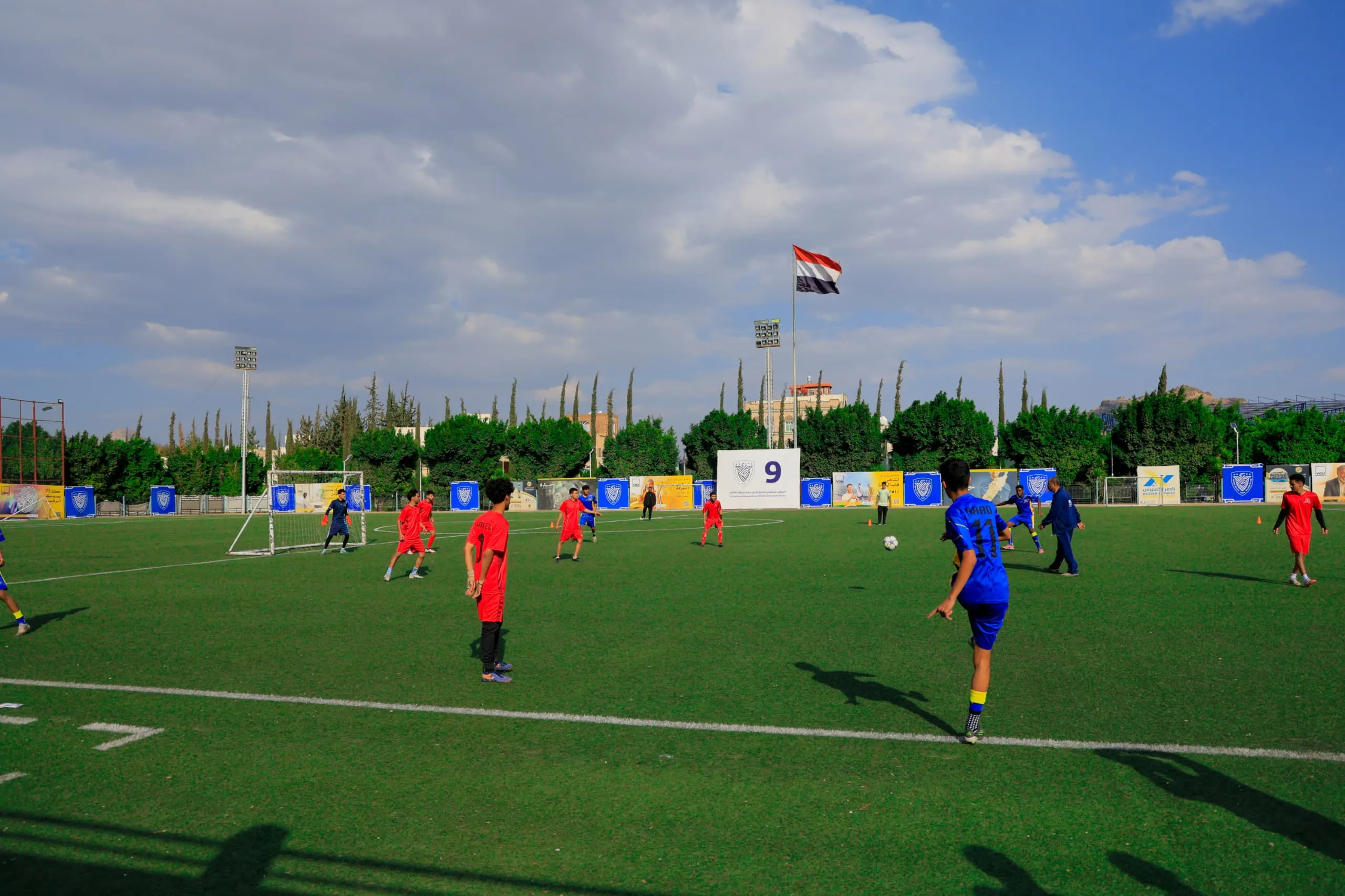 إختتام بطولة الدوري الرمضاني لكرة القدم بين كليات الجامعة بتتويج قسم العلوم المالية والمصرفية بطلاً للبطولة