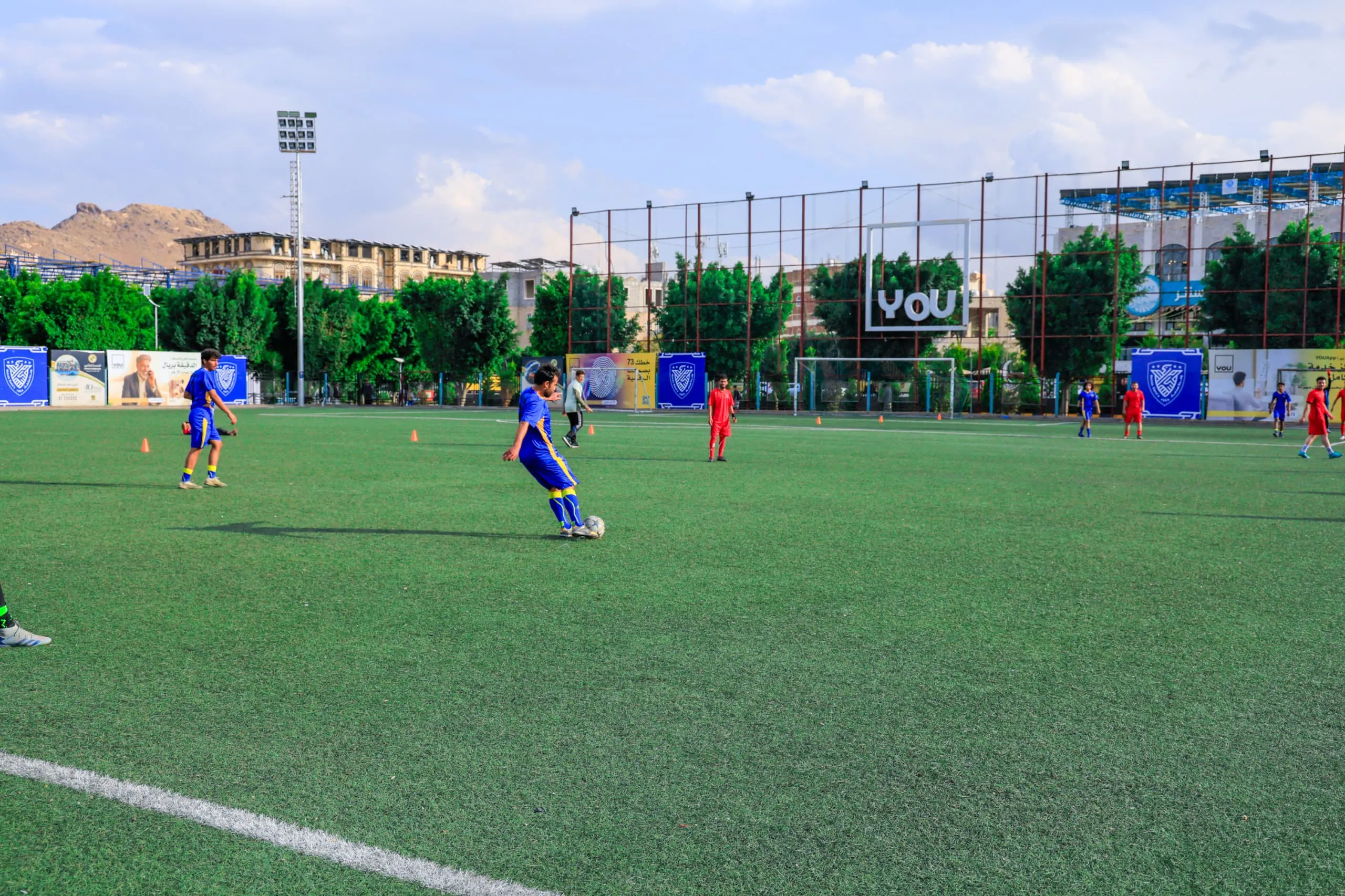 إختتام بطولة الدوري الرمضاني لكرة القدم بين كليات الجامعة بتتويج قسم العلوم المالية والمصرفية بطلاً للبطولة