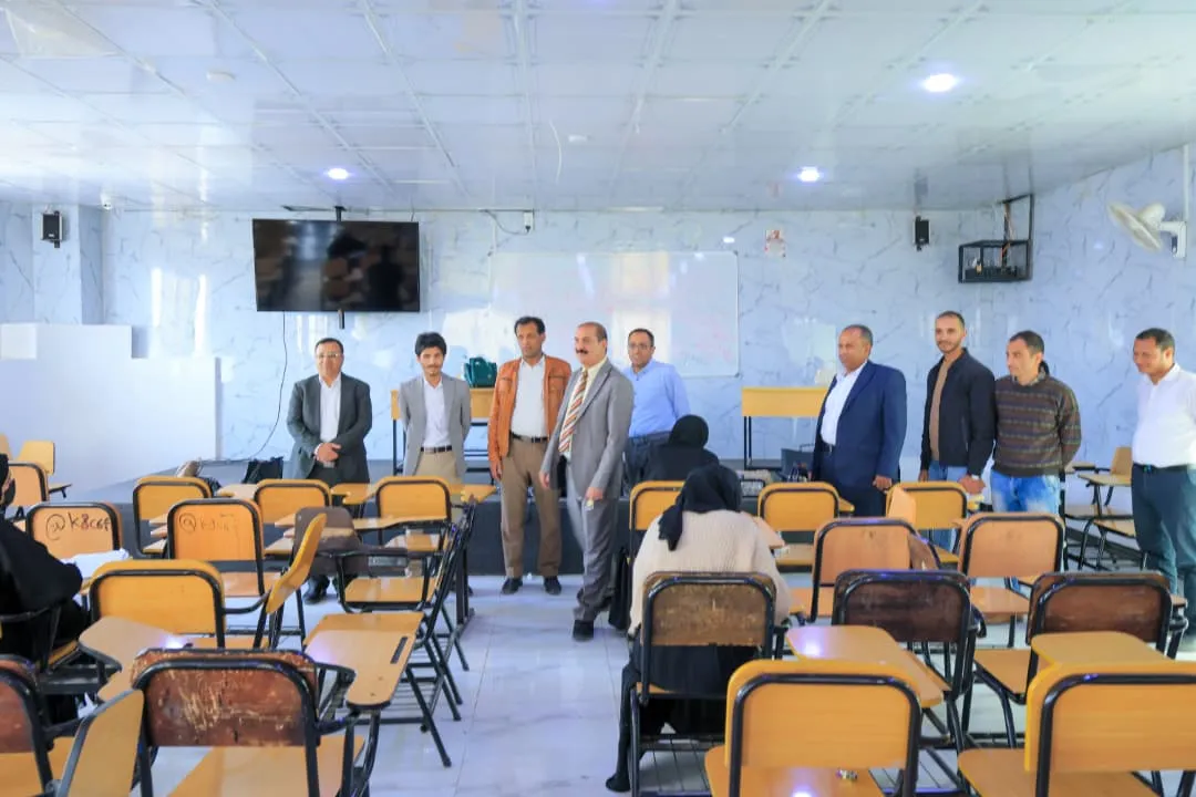 تدشين الإمتحانات النهائية للفصل الدراسي الثاني بكلية الطب والعلوم الصحية لطلبة المستويات الثاني فأعلى