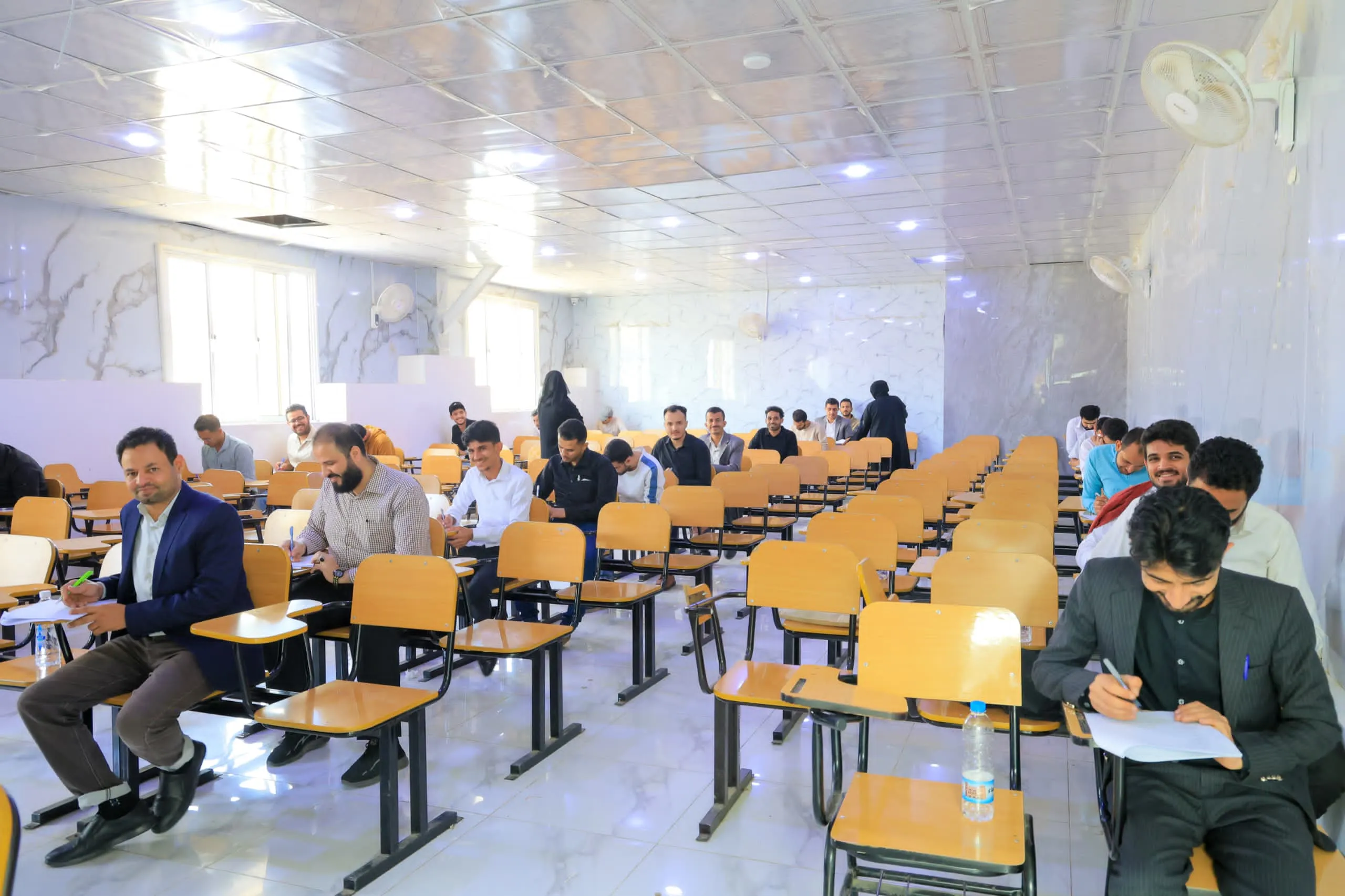 تدشين الإمتحانات النهائية للفصل الدراسي الثاني بكلية الطب والعلوم الصحية لطلبة المستويات الثاني فأعلى