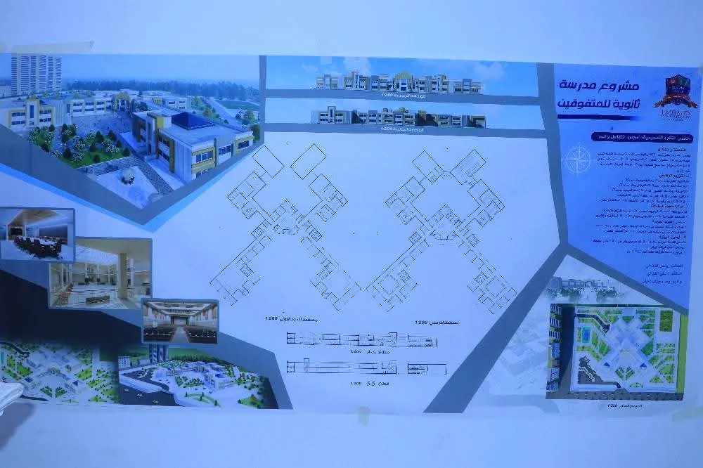 Promising architectural achievements: University architecture students excel in designing a school for gifted students according to international standards and a realistic vision.