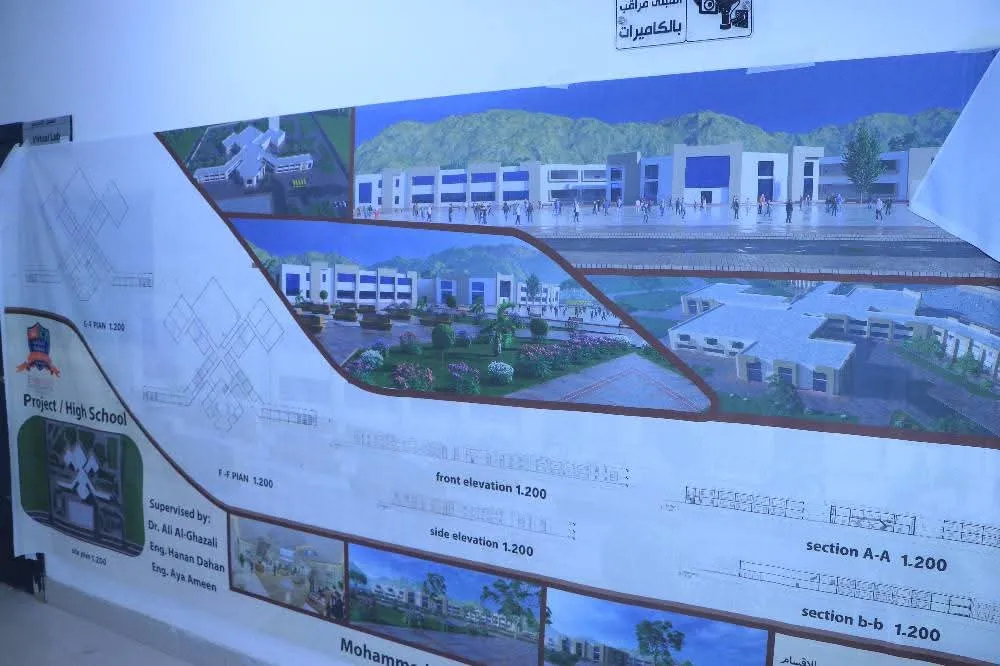 Promising architectural achievements: University architecture students excel in designing a school for gifted students according to international standards and a realistic vision.