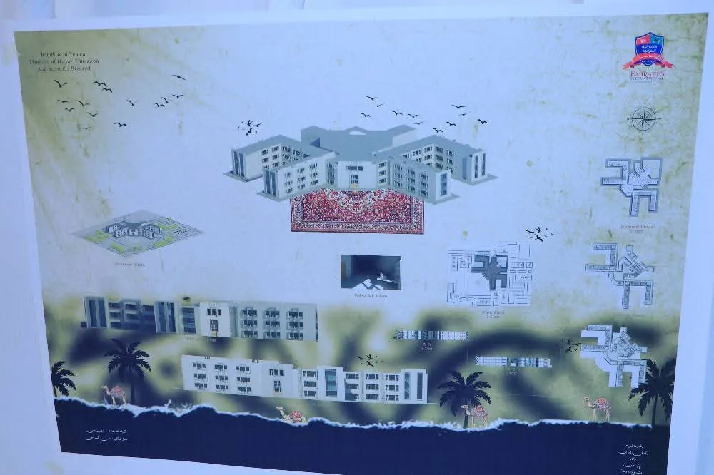 Promising architectural achievements: University architecture students excel in designing a school for gifted students according to international standards and a realistic vision.