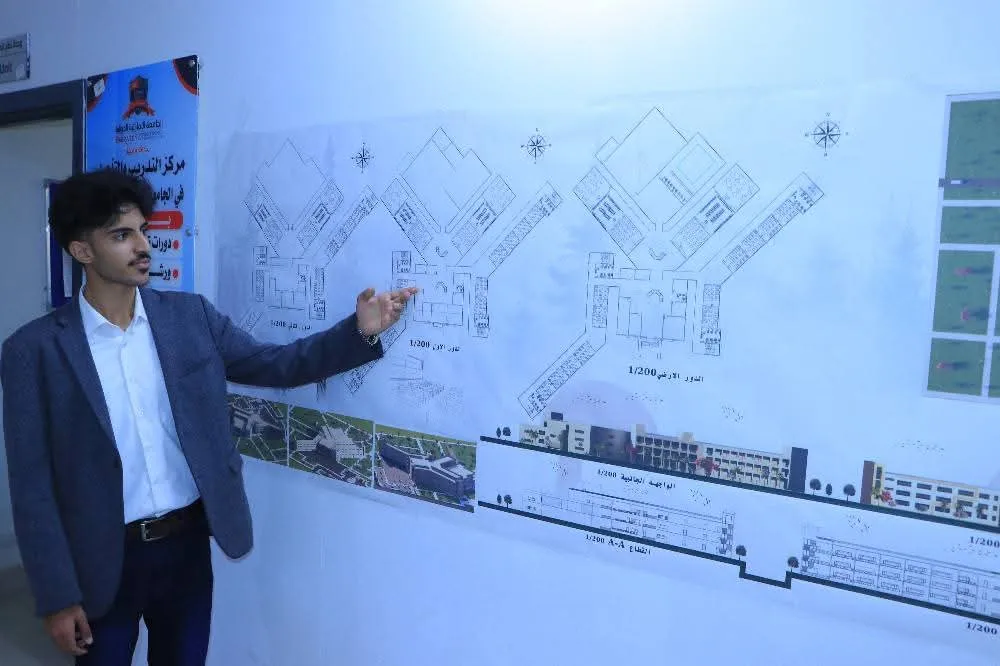 Promising architectural achievements: University architecture students excel in designing a school for gifted students according to international standards and a realistic vision.