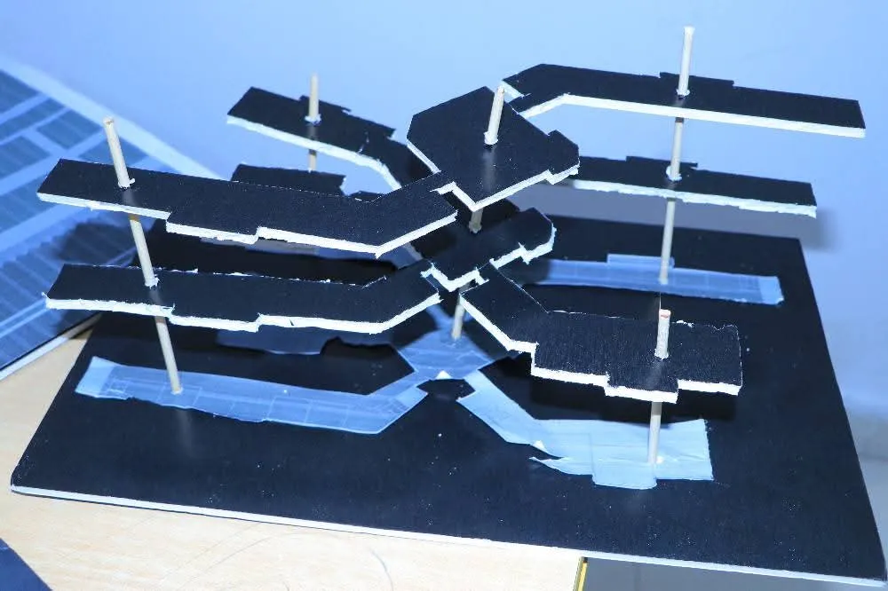 Promising architectural achievements: University architecture students excel in designing a school for gifted students according to international standards and a realistic vision.