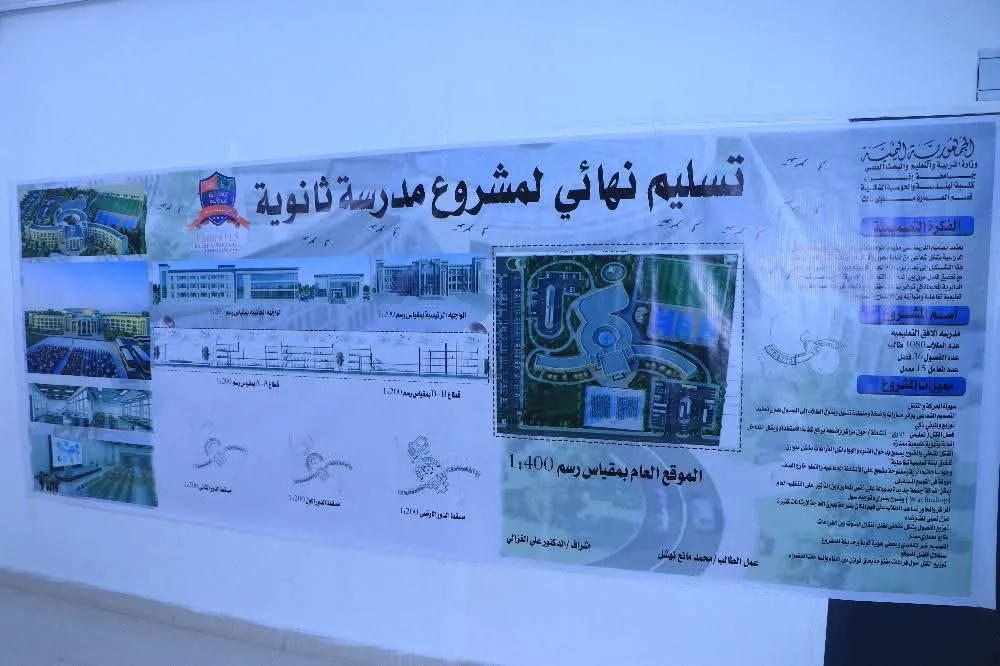 Promising architectural achievements: University architecture students excel in designing a school for gifted students according to international standards and a realistic vision.