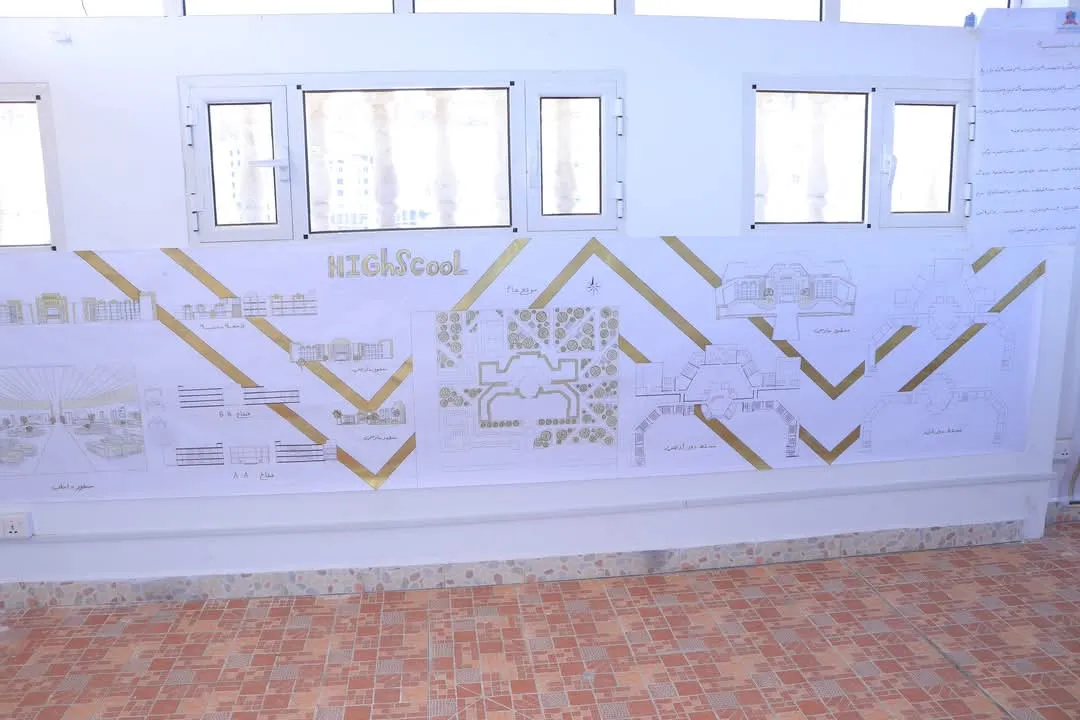 Promising architectural achievements: University architecture students excel in designing a school for gifted students according to international standards and a realistic vision.