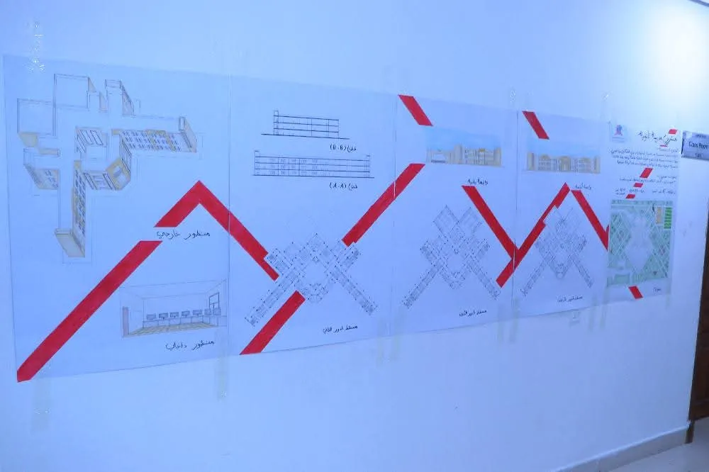 Promising architectural achievements: University architecture students excel in designing a school for gifted students according to international standards and a realistic vision.