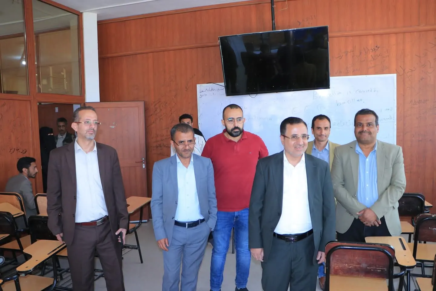 A confident start to exams at the College of Dentistry... University leadership launches second semester exams for levels two and above