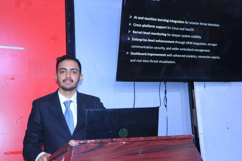 Student innovation enhances future digital security: A distinguished and creative discussion of the "ISSA" integrated security system project by information security students.