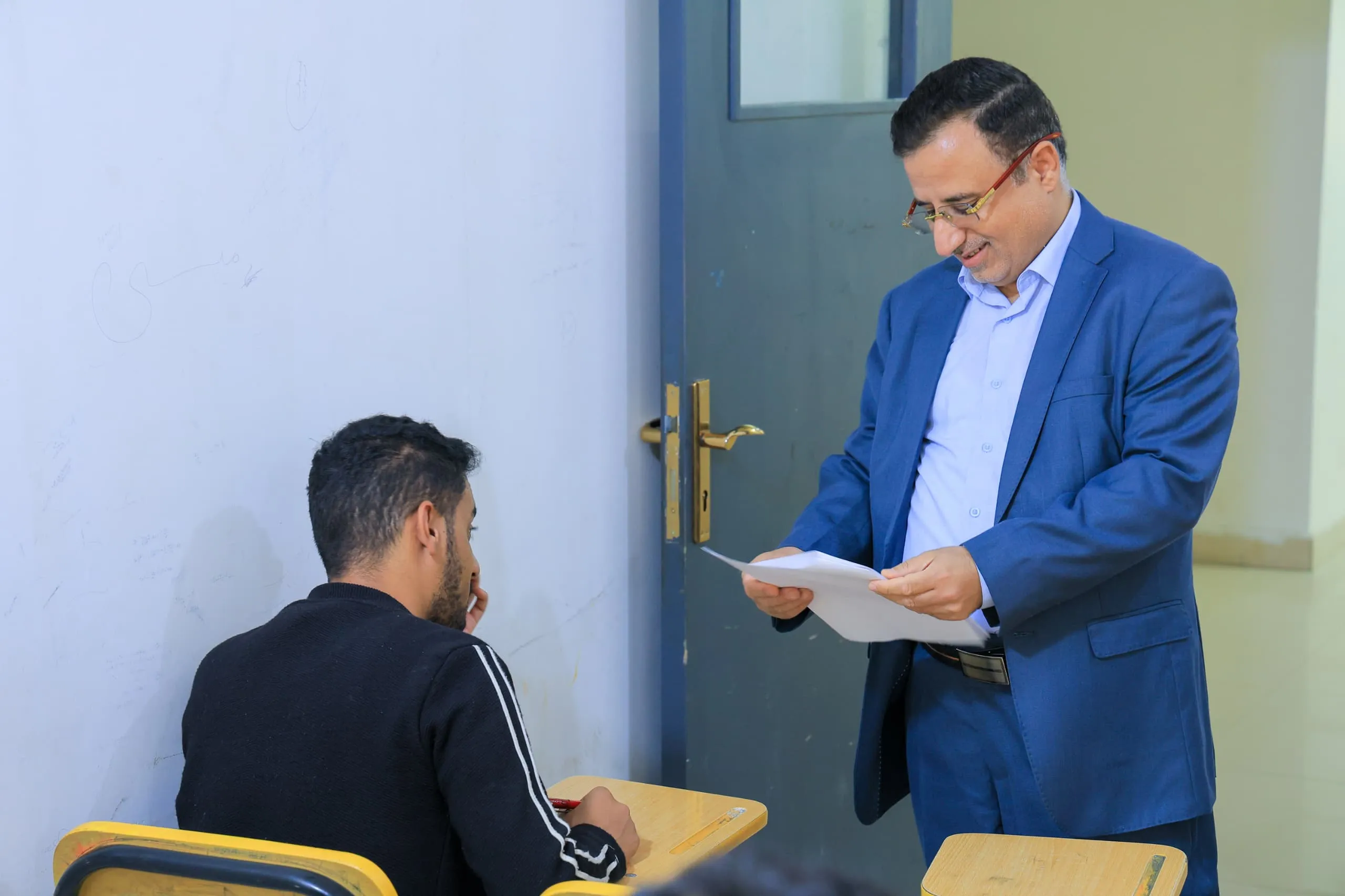 بداية جادة نحو التميُّز.. انطلاق الإمتحانات النهائية للفصل الثاني لطلبة المستوى الأول بكلية الهندسة