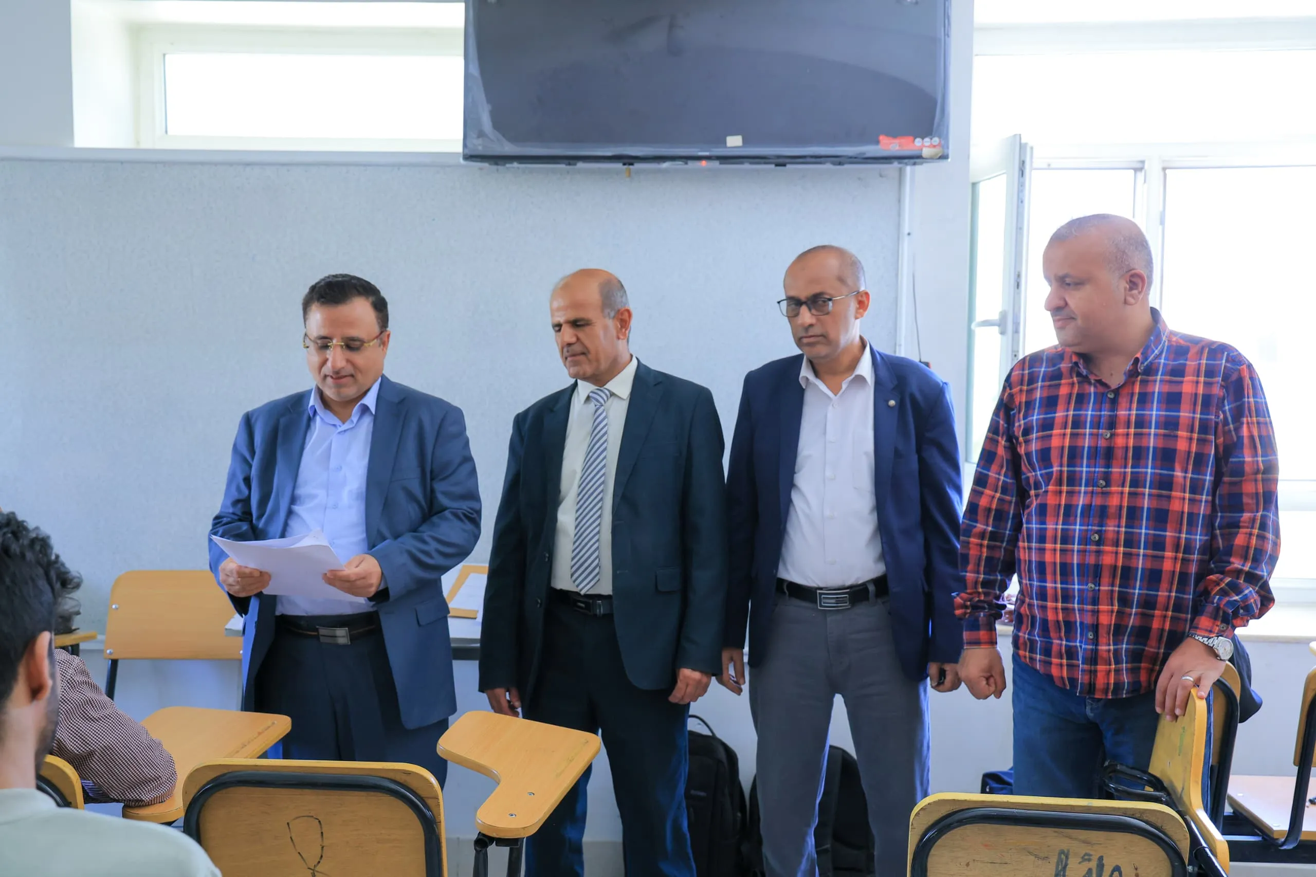 بداية جادة نحو التميُّز.. انطلاق الإمتحانات النهائية للفصل الثاني لطلبة المستوى الأول بكلية الهندسة