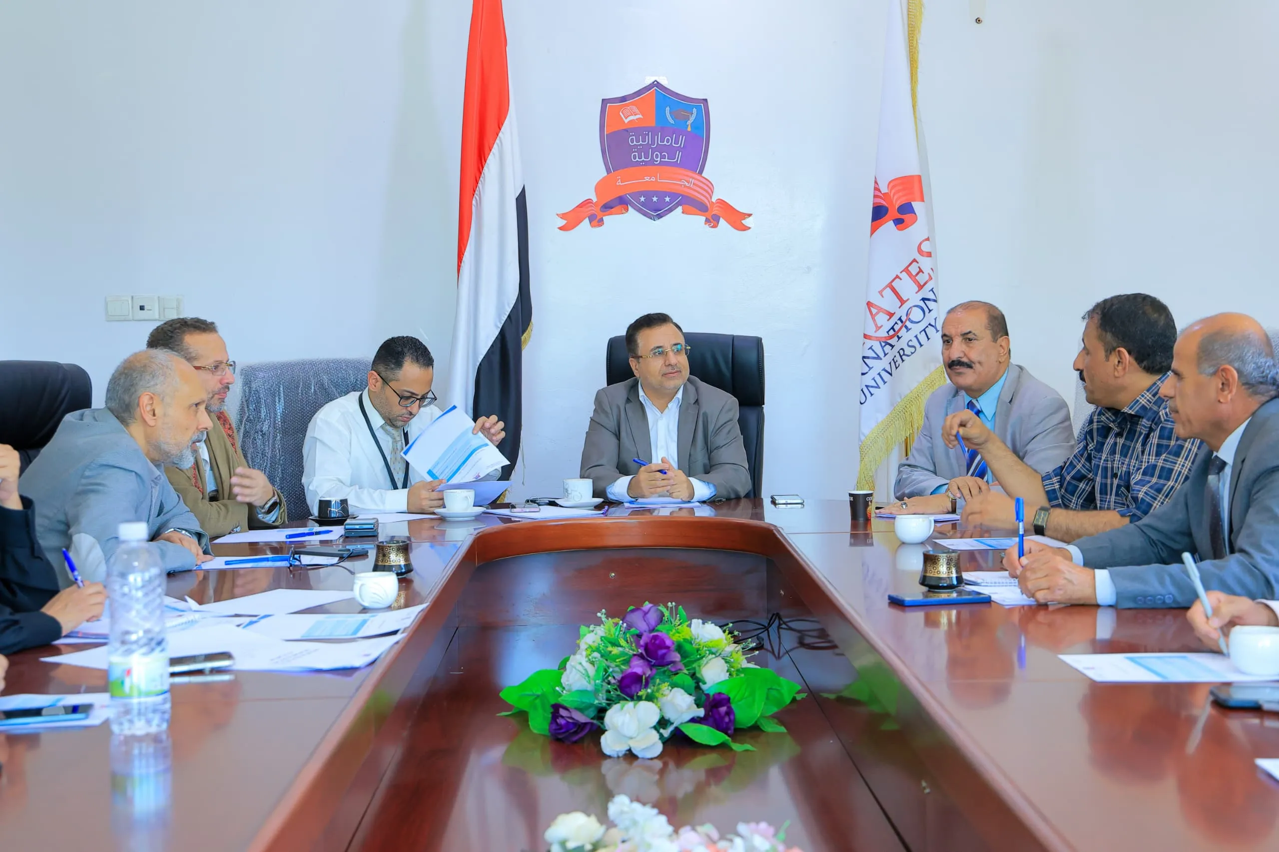 لرسم ملامح المرحلة القادمة: مجلس الجامعة يعقد اجتماعه الدوري لشهر إبريل برئاسة رئيس الجامعة الدكتور خالد صلاح