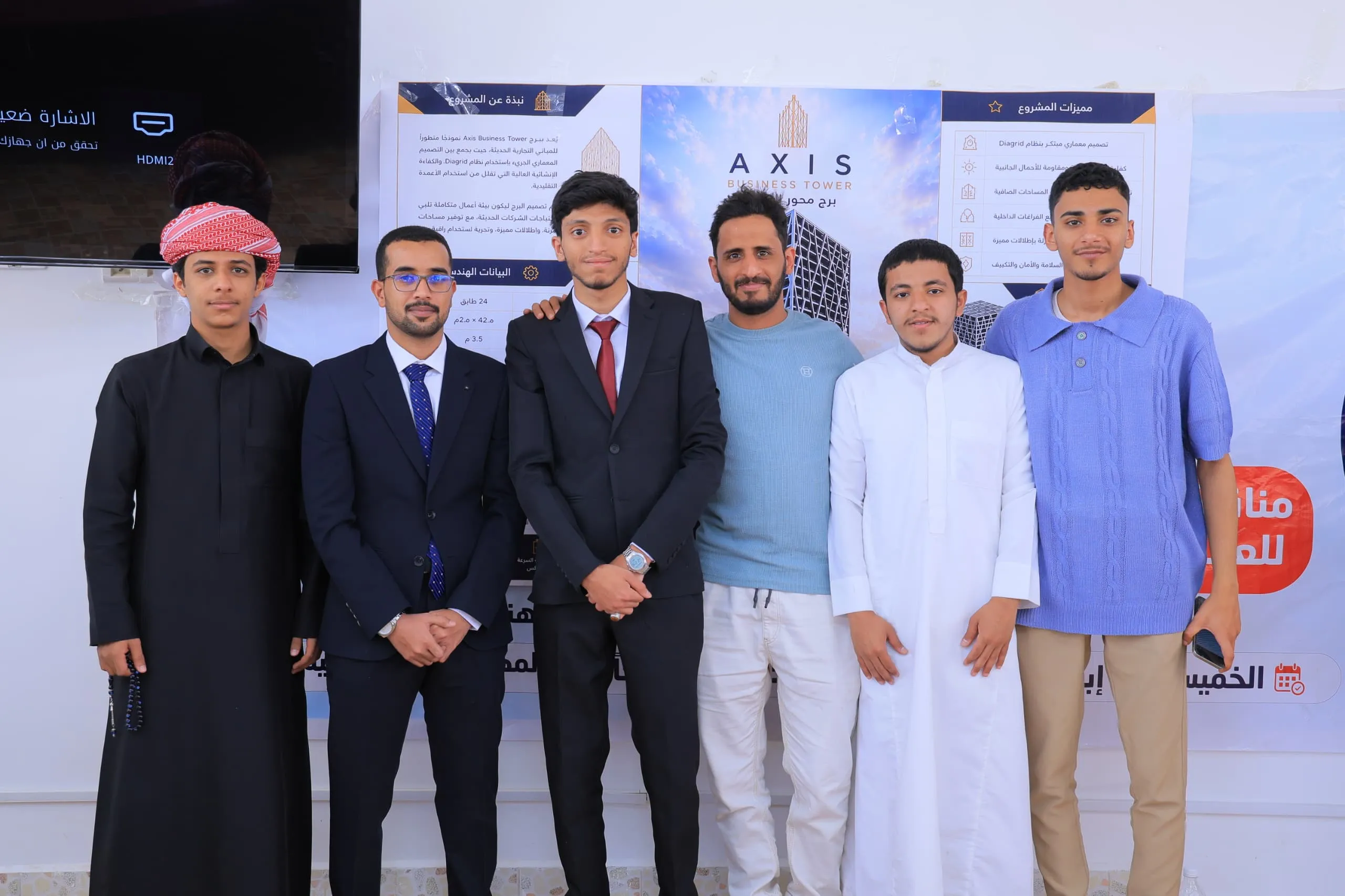 من قاعات الدراسة إلى أفق المدن الحديثة.. طلاب الهندسة المدنية بالجامعة الإماراتية يبدعون في تصميم “برج الحداثة السكني”