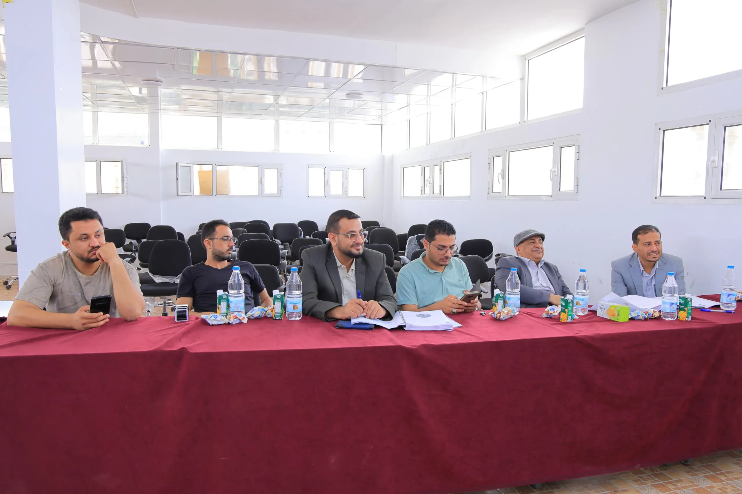 Discussion of a unique engineering project by civil engineering students on developing an urban axis linking Taiz Street (Al-Jarda) and Khawlan Street