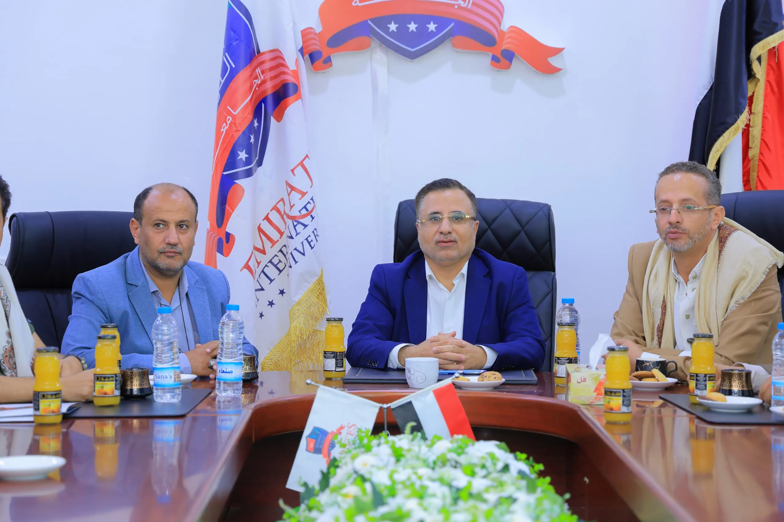 A partnership that shapes the future of medical education in Yemen: The Emirates International University and the Modern Private Hospital sign an agreement to accredit the hospital as a "University Hospital of the Emirates International University".