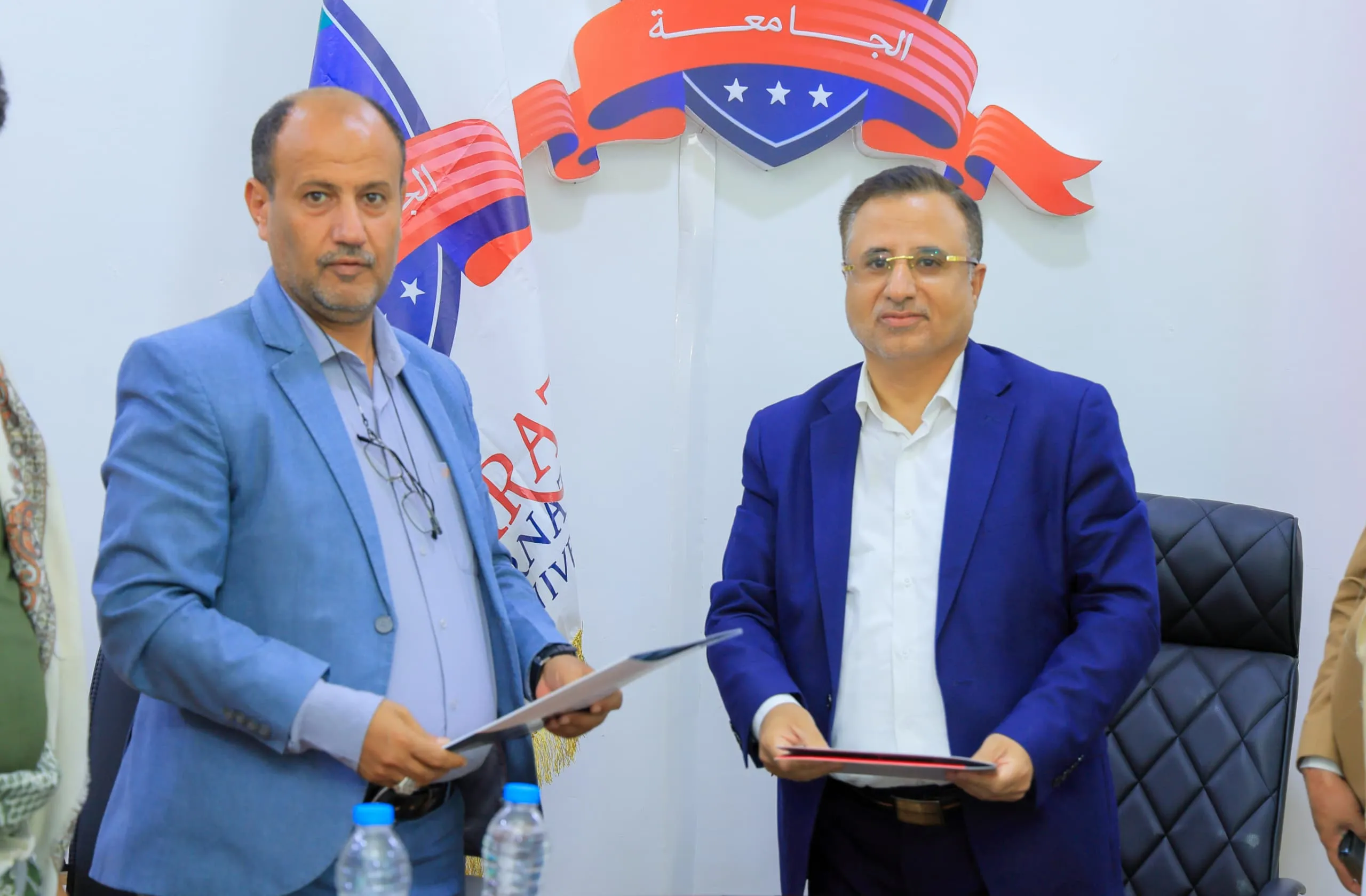 A partnership that shapes the future of medical education in Yemen: The Emirates International University and the Modern Private Hospital sign an agreement to accredit the hospital as a "University Hospital of the Emirates International University".