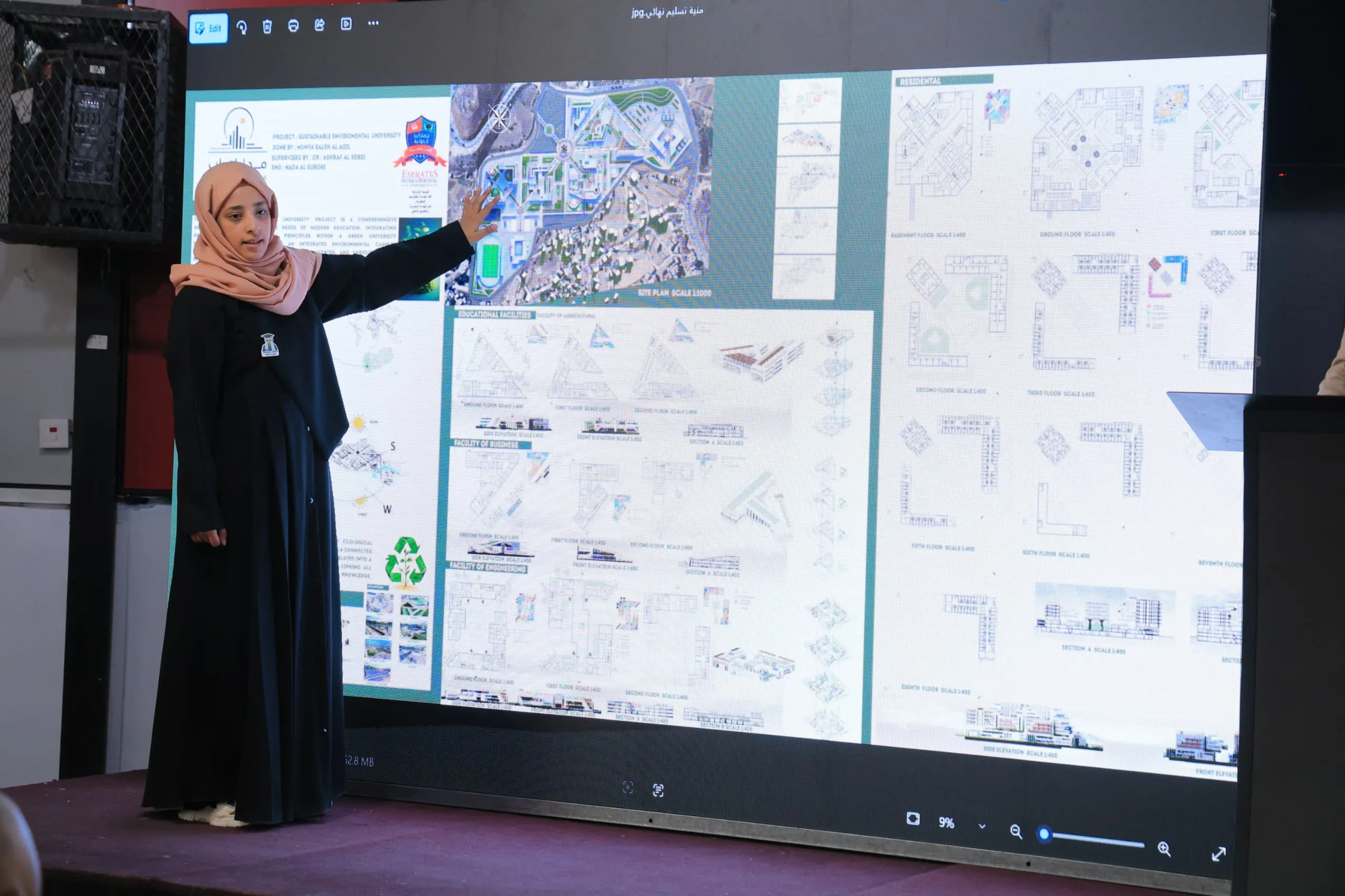 رؤى معمارية واعدة ومخرجات نوعية.. اختتام مناقشة مشاريع التخرج بقسم الهندسة المعمارية